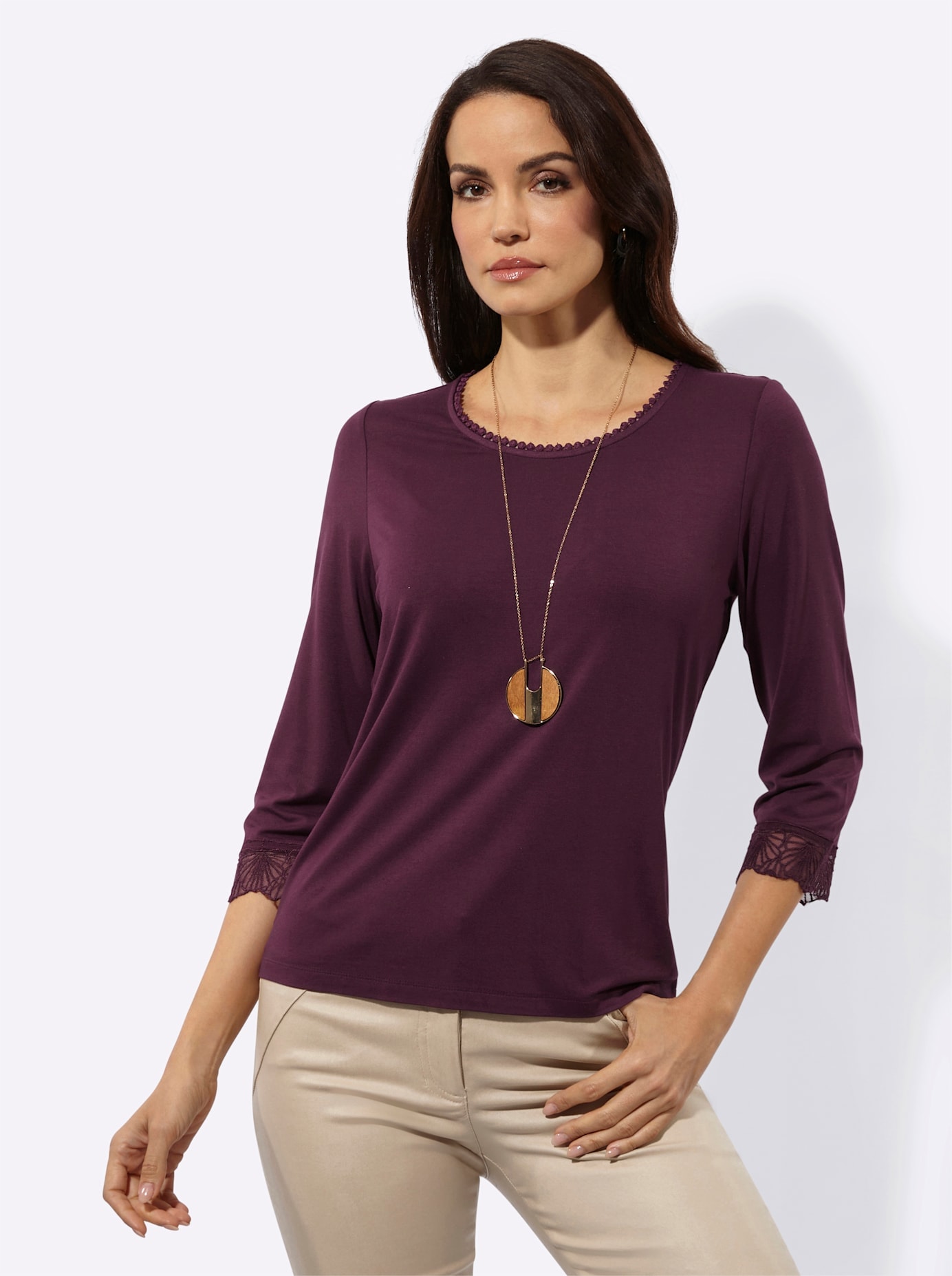 creation L 3/4-Arm-Shirt »Modal-Shirt« 1