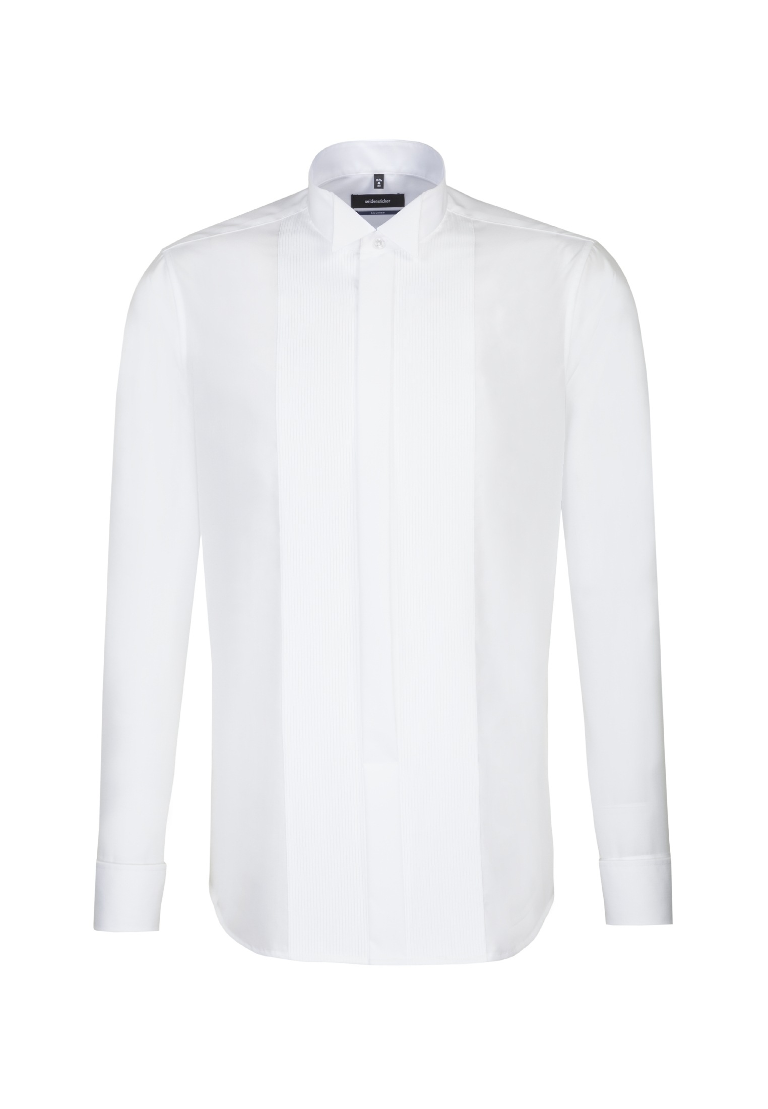 Image of seidensticker Smokinghemd »Shaped«, Shaped Langarm Kläppchenkragen Uni bei Ackermann Versand Schweiz