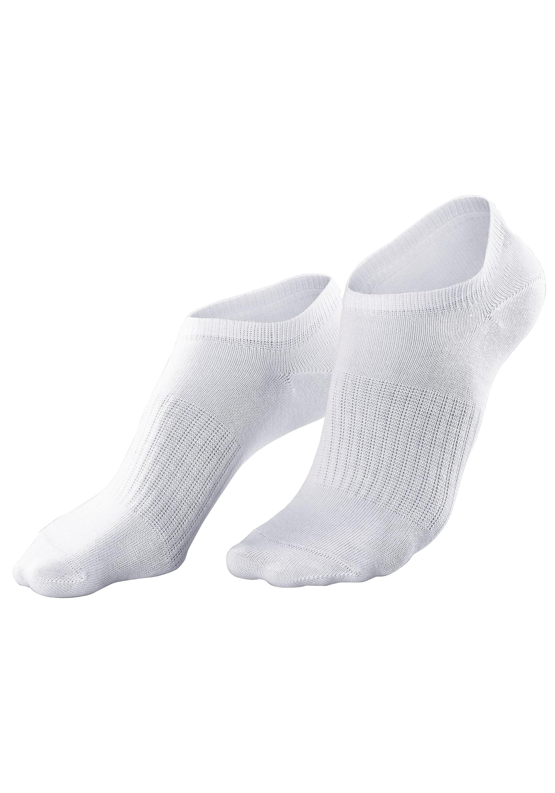 LASCANA ACTIVE Sneakersocken, (Packung, 7 Paar), mit Mittelfussgummi