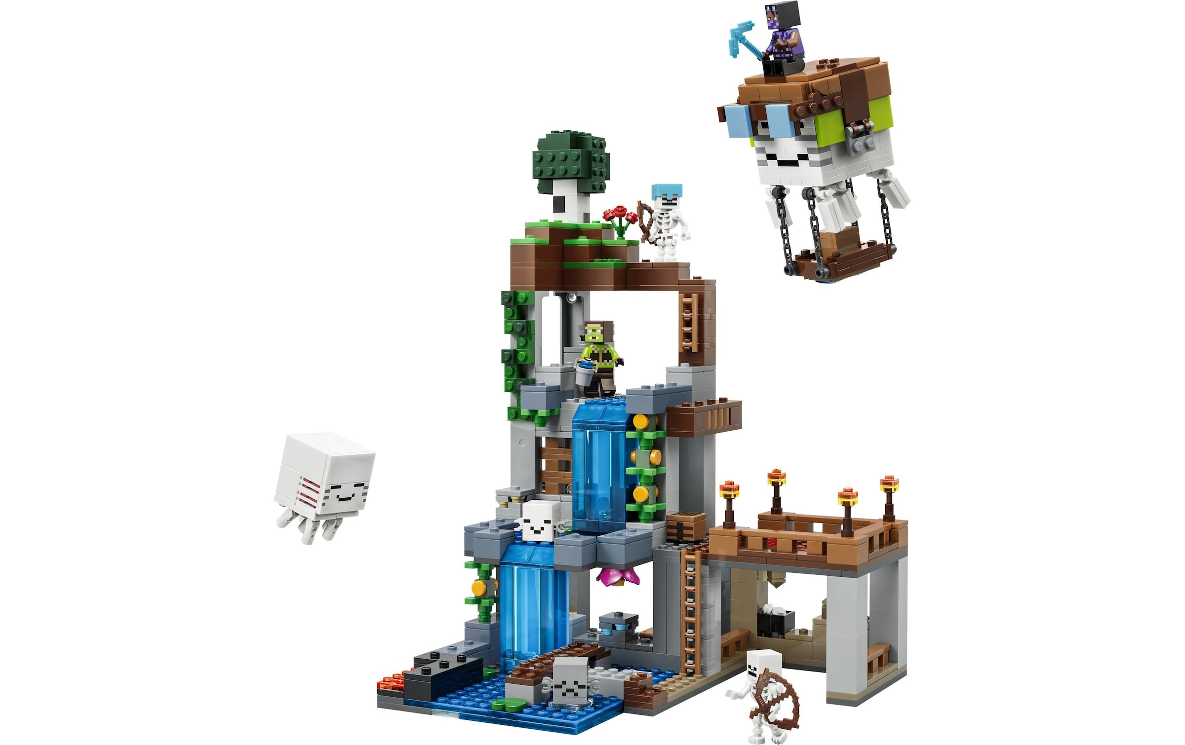 LEGO® Konstruktionsspielsteine »Ghast-Station (21597), LEGO Minecraft« Made in Europe