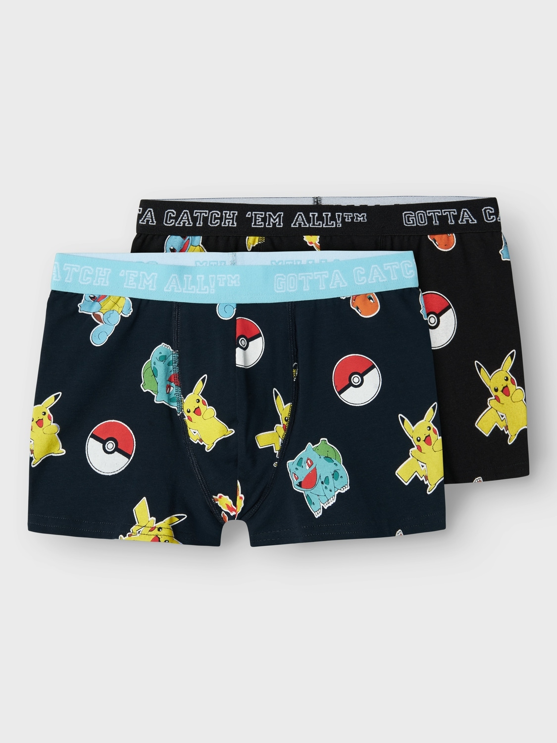 Name It Boxershorts »NKMASGAR POKEMON 2P BOXER NOOS SKY«, (Packung, 2 St.)