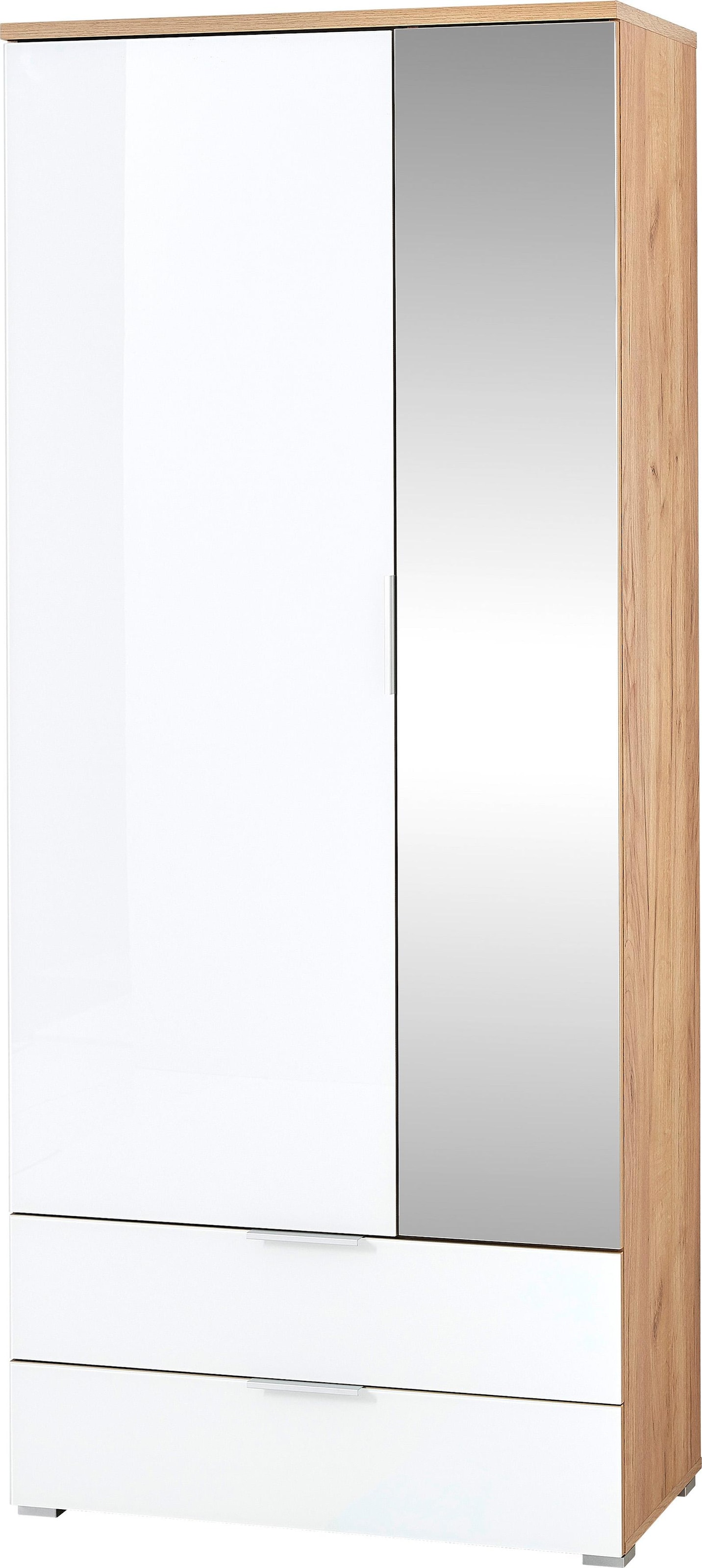 Image of GERMANIA Garderobenschrank "Telde" Breite 84cm, Kleiderstange, verstellbare Böden, Made in Germany