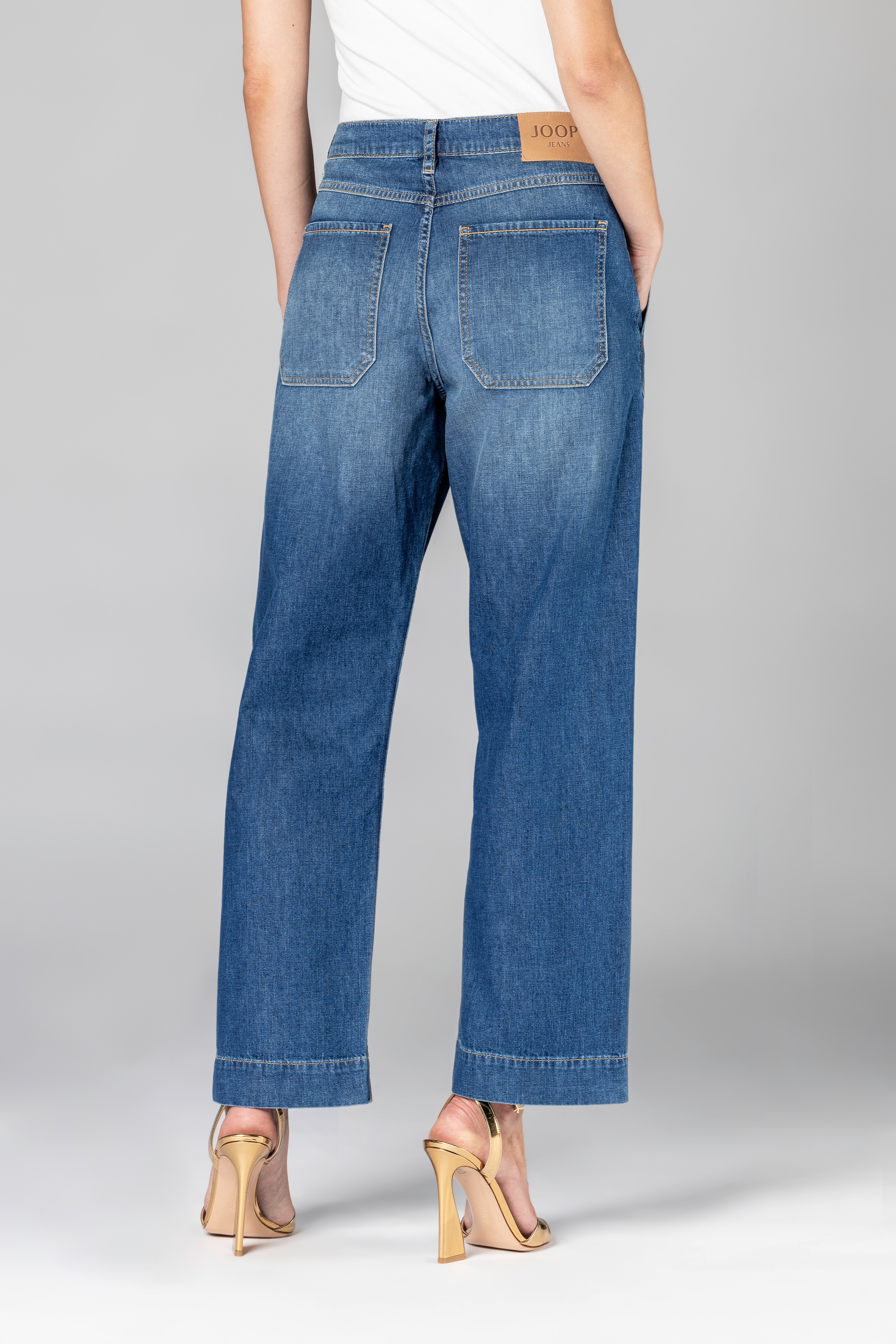 JOOP! Jeans large »Esra« taille moyenne, jambe large