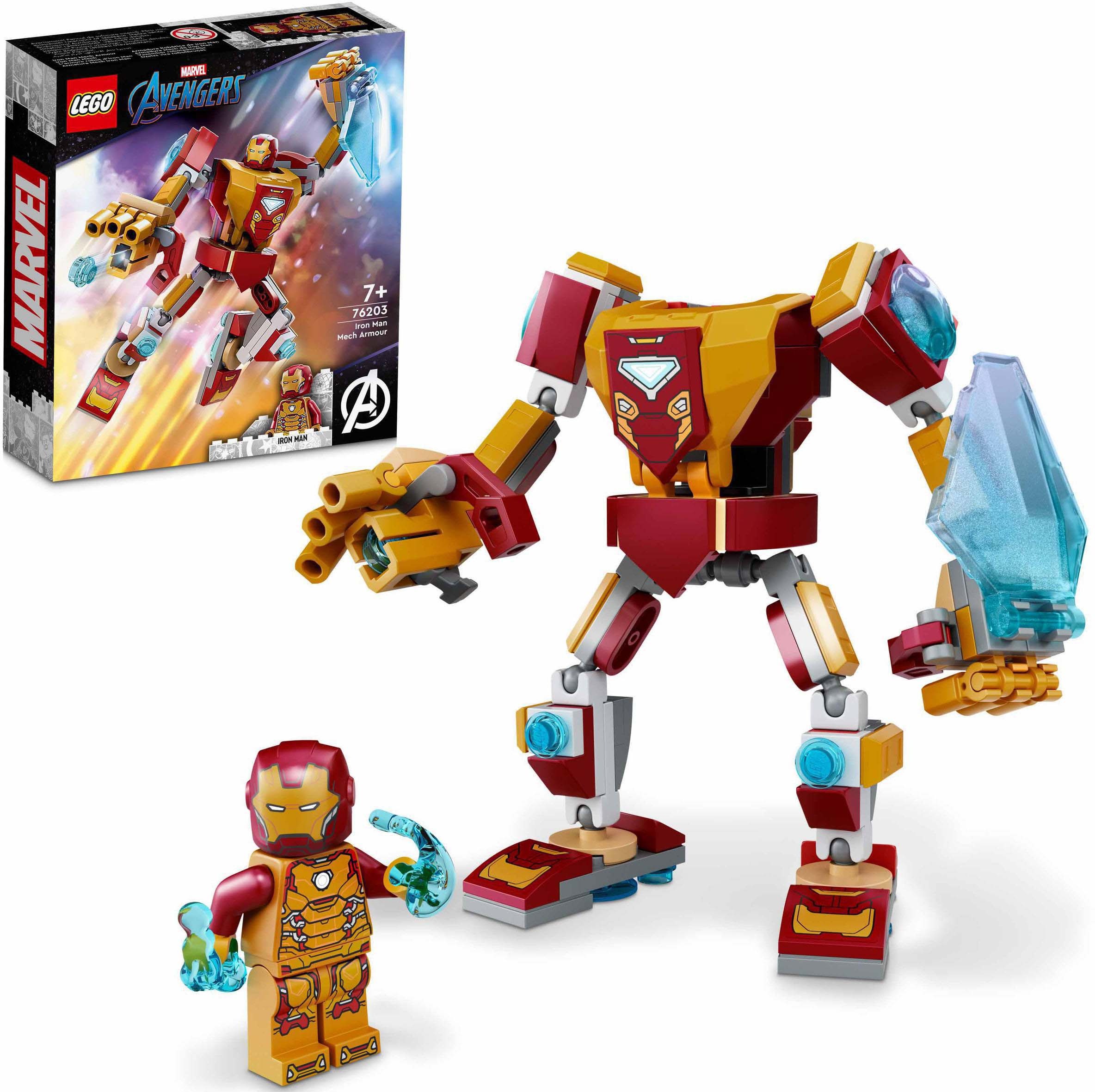 Image of LEGO® Konstruktionsspielsteine »Iron Man Mech (76203), LEGO® Marvel«, (131 St.) bei Ackermann Versand Schweiz