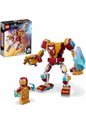 LEGO® Konstruktionsspielsteine »Iron Man Mech (76203), LEGO® Marvel«, (131 St.) kaufen