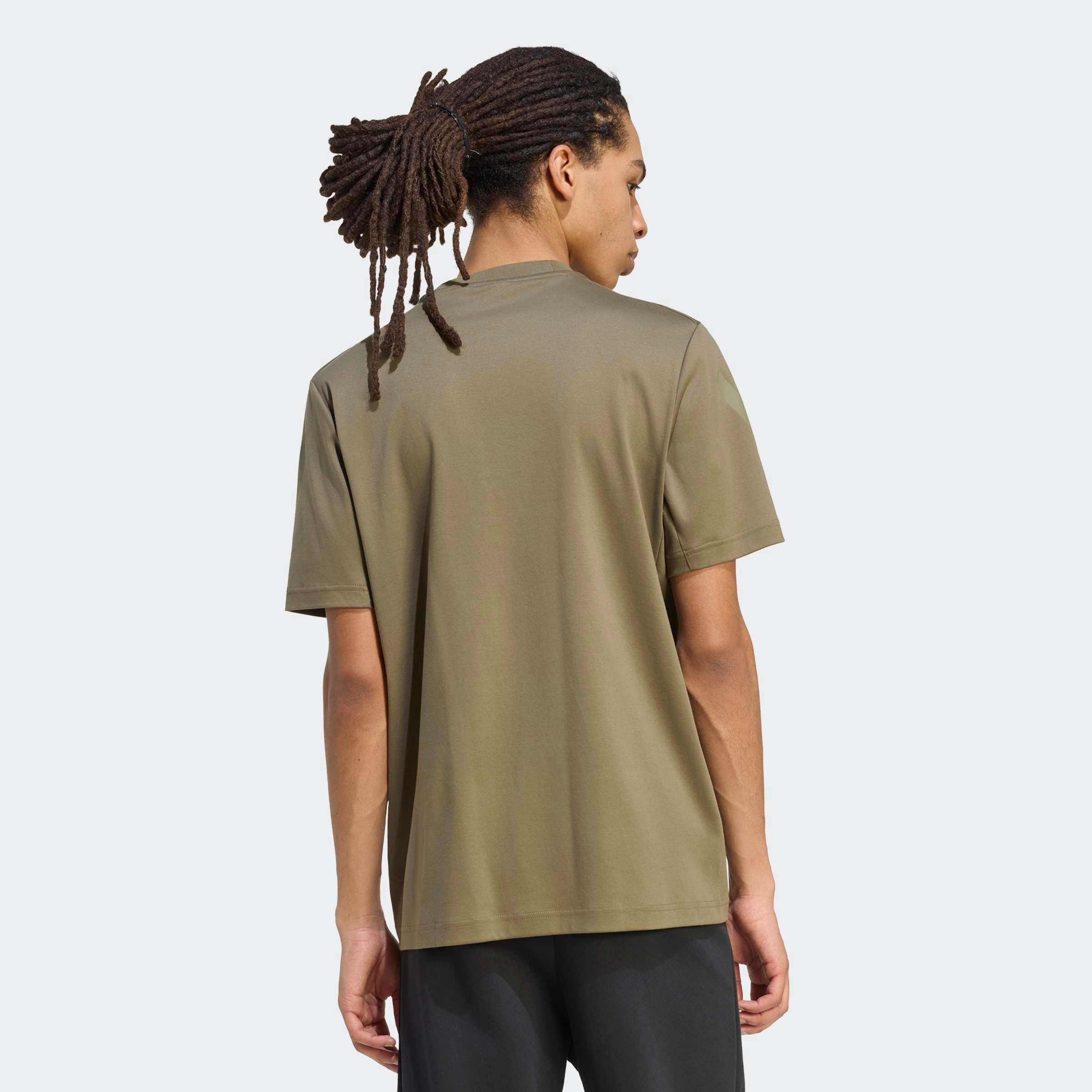 adidas Sportswear T-shirt »M Z.N.E. TEE RE« coupe régulière, avec col rond classique, sportif