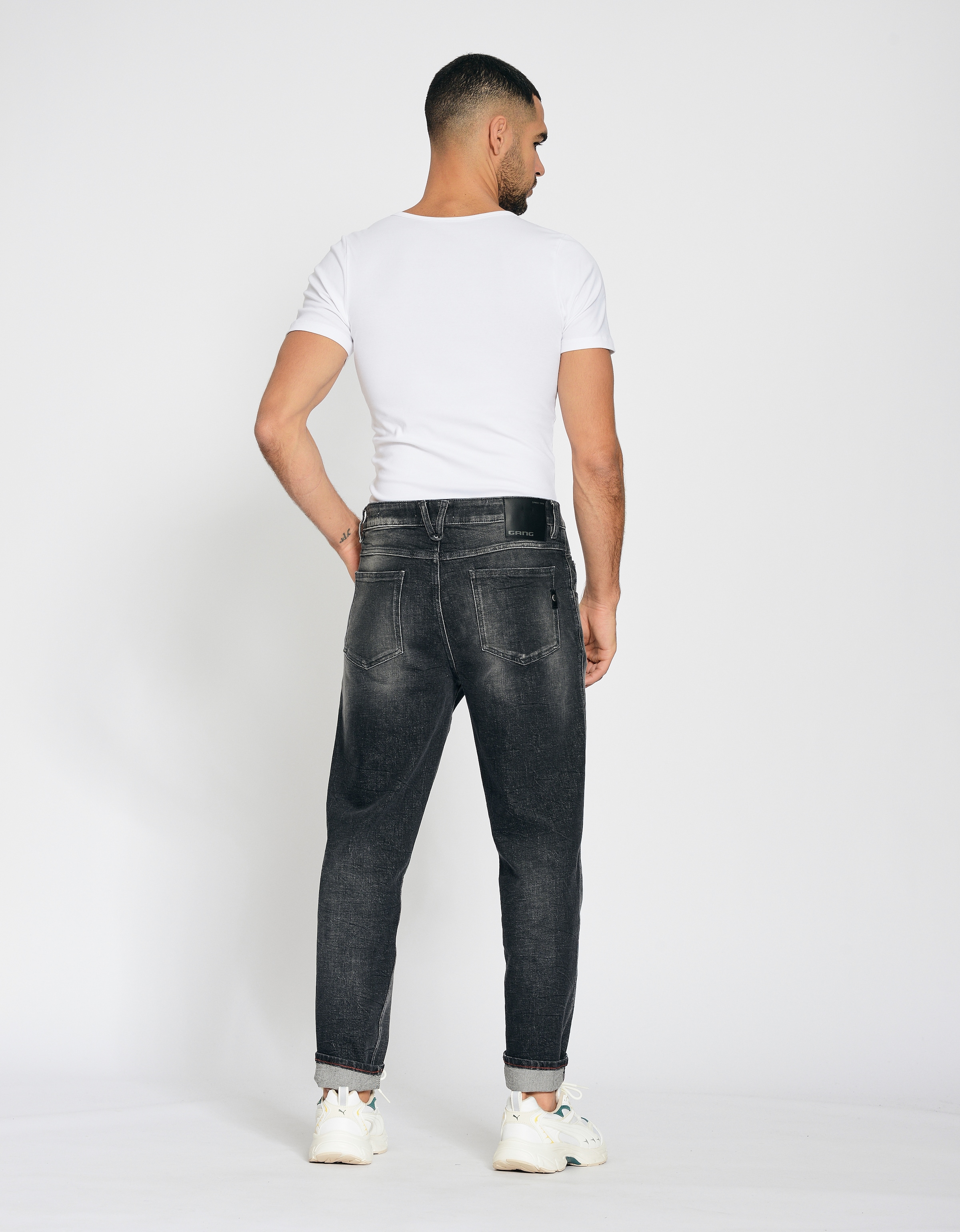 GANG Stretch-Jeans »94MARCO«, im relaxten 5-Pocket Style mit doppelter Gürtelschlaufe