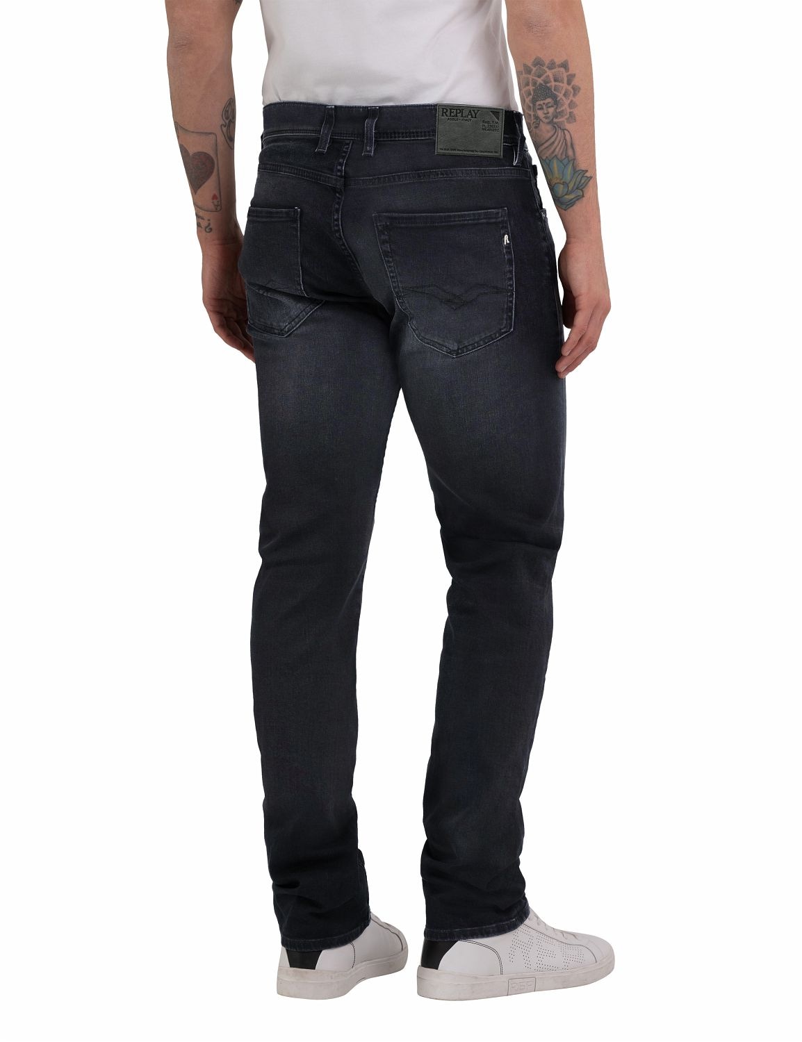 Replay Straight-Jeans »GROVER« in vielen verschiedenen Waschungen, mit Stretch