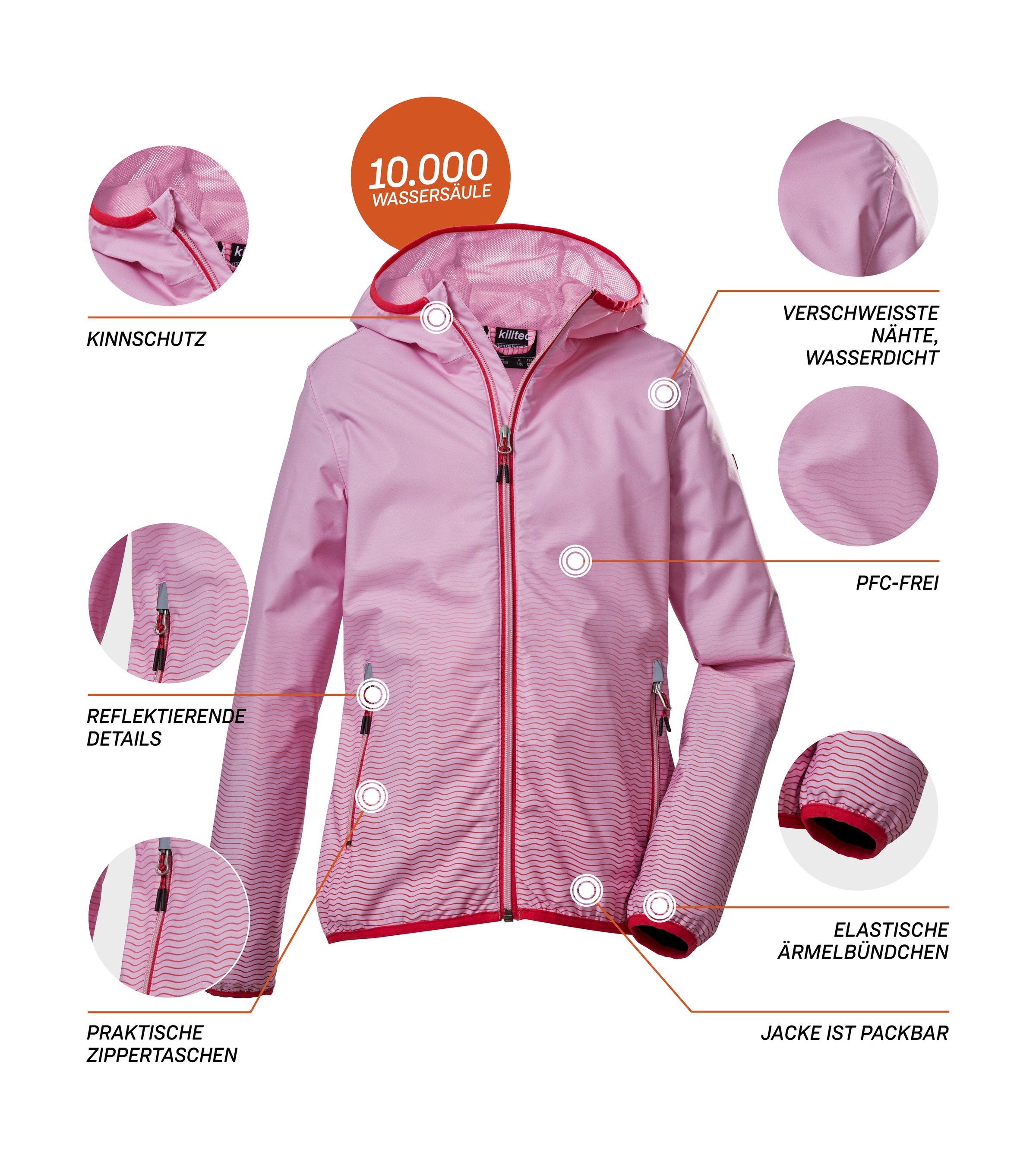 Killtec Outdoorjacke »KOS 211 GRLS JCKT«