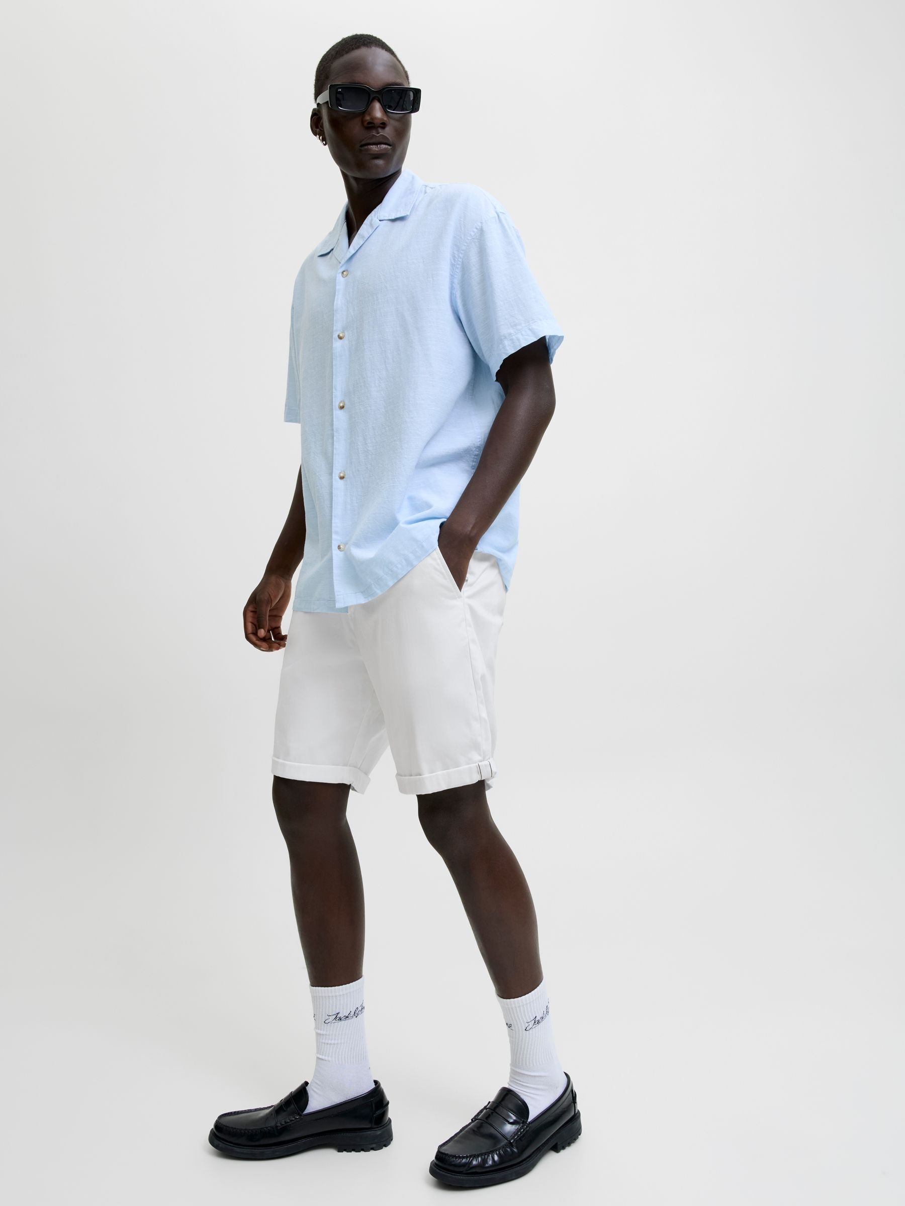 Jack & Jones Short en chino »JPSTBOWIE JJSHORTS S«  mit Aufschlag