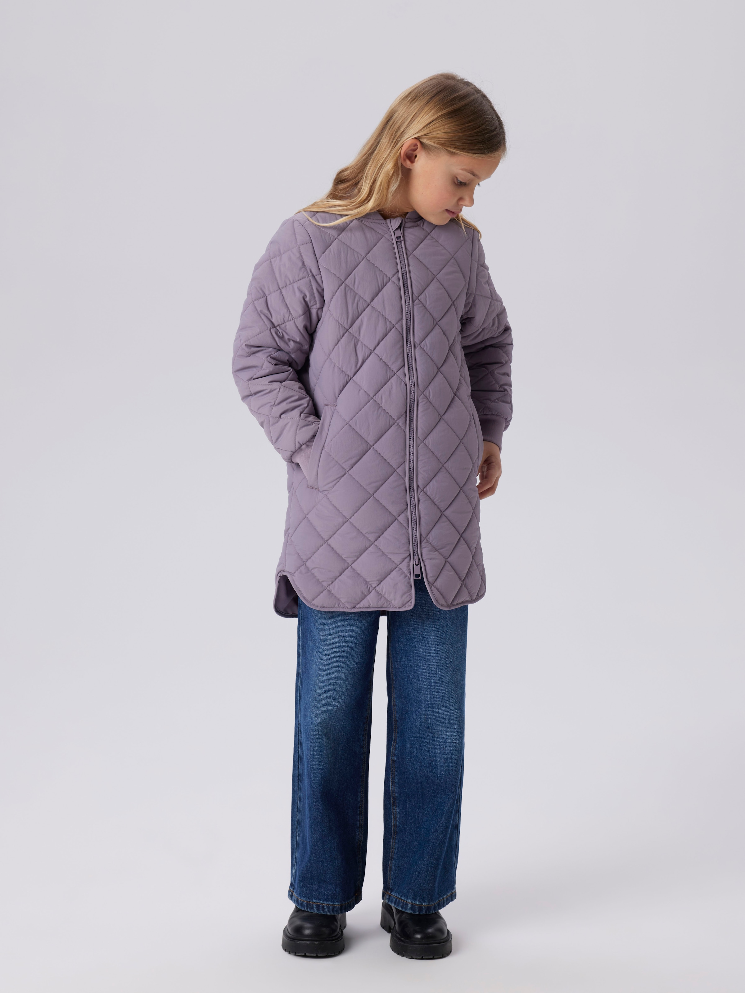 Name It Outdoorjacke »NKFMARLIN QUILT JACKET LONG TB«