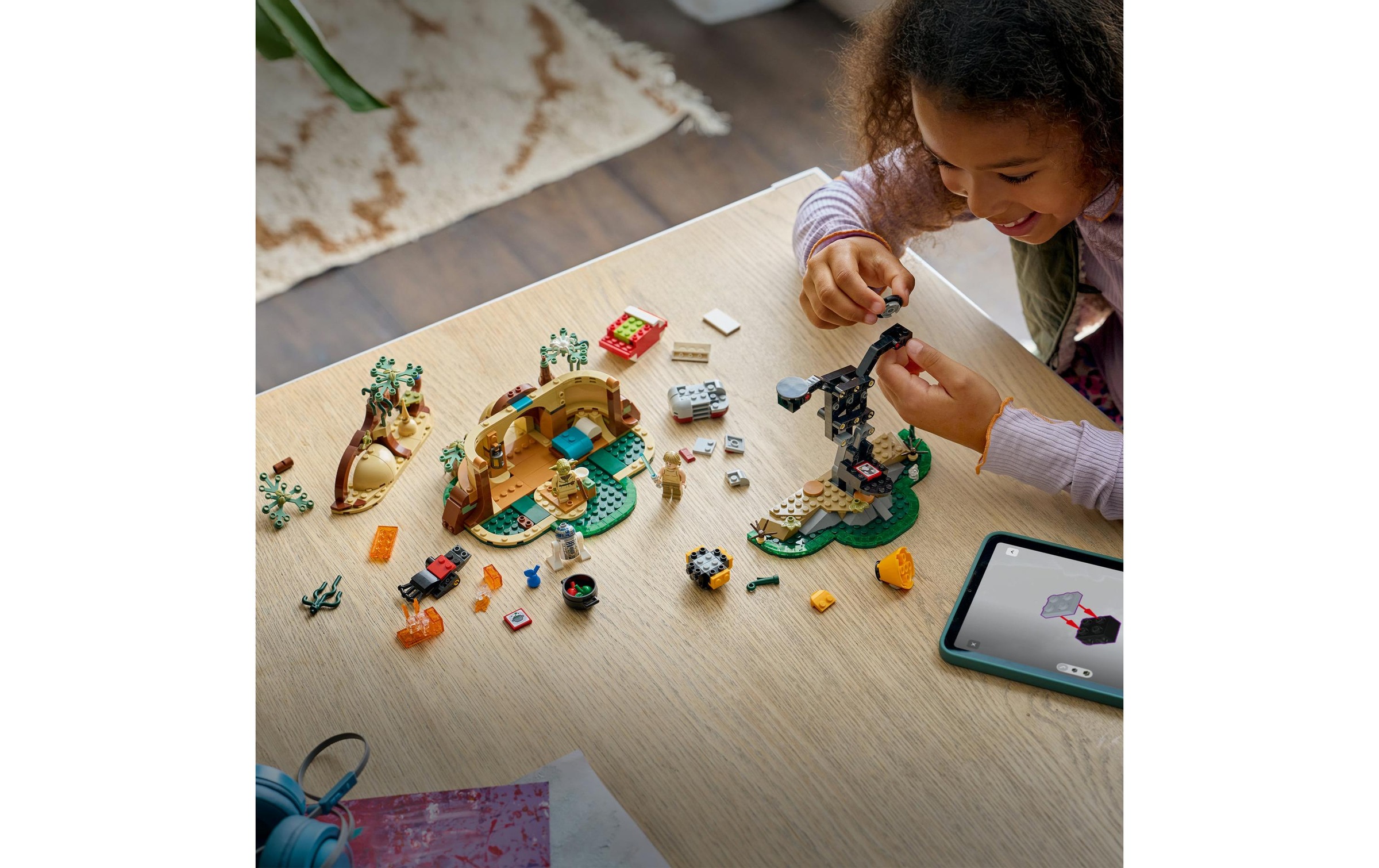 LEGO® Pions de construction »SMART Play: Jedi-Training an Yodas Hütte (75422), LEGO Star Wars ™« compatible avec SMART Brick (non inclus)