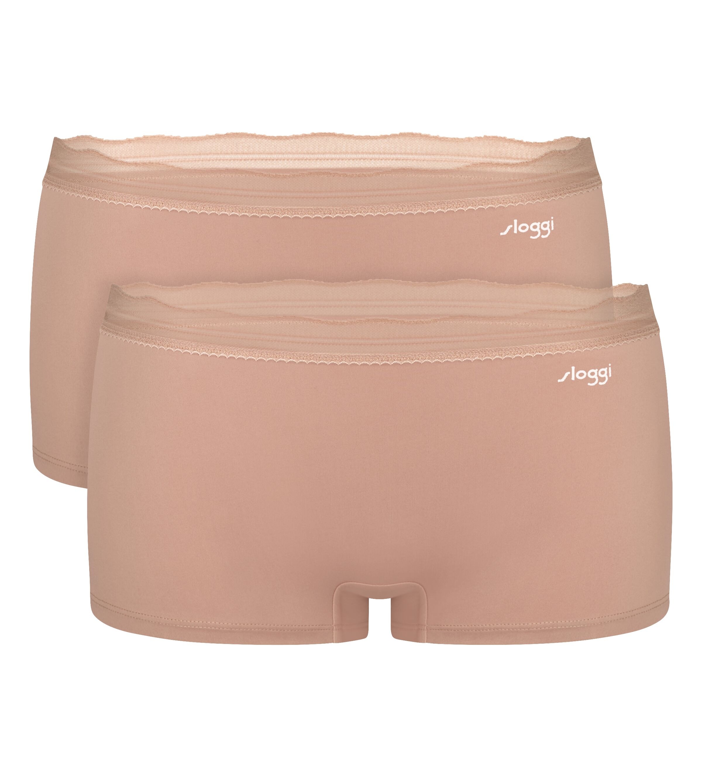 Image of sloggi Panty "GO Blush Short 2P" mit Spitzendetails