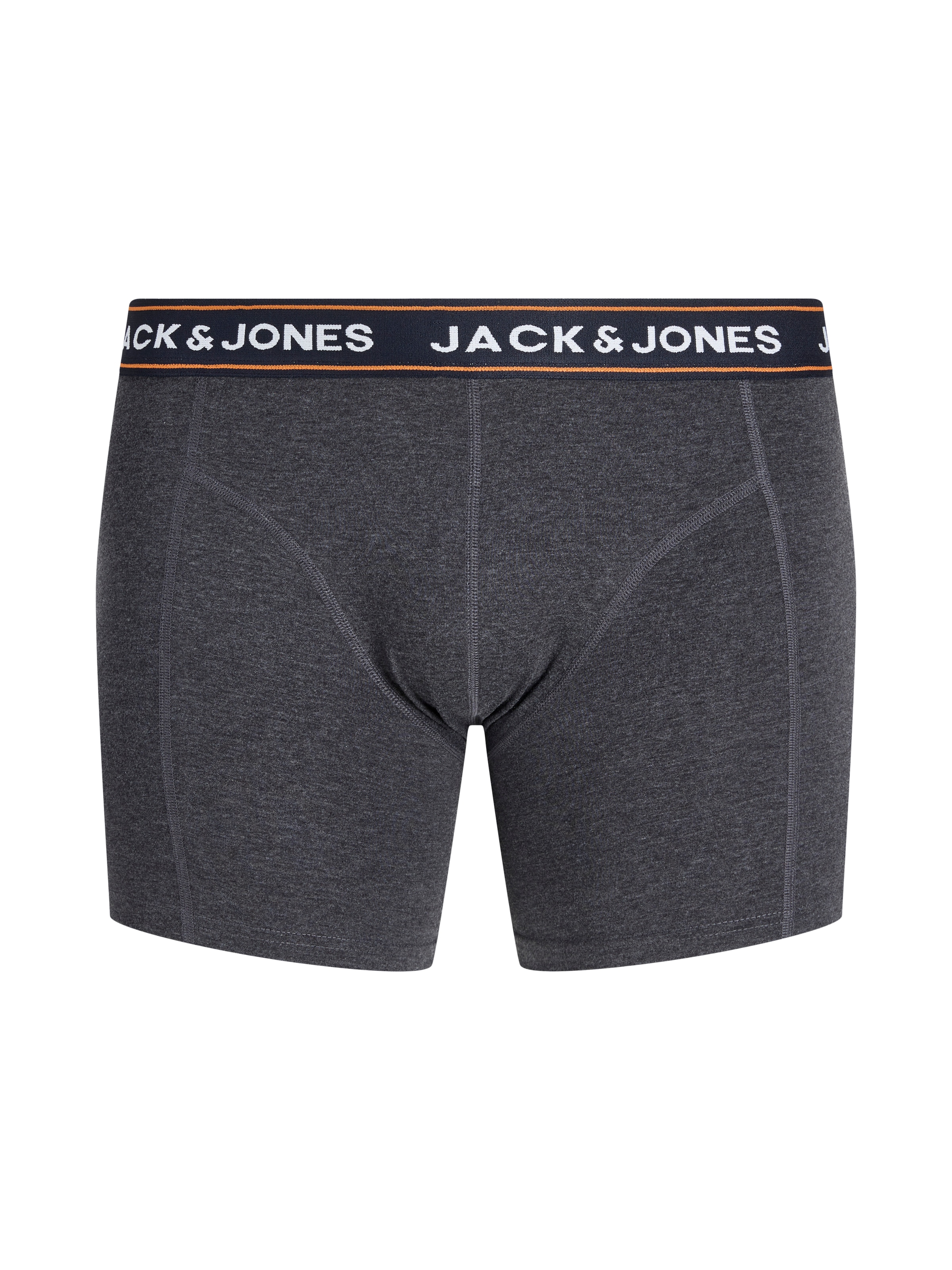 Jack & Jones PlusSize Tronc »JACMAX SOLID TRUNKS 5 PACK BTW PLS« Paquet, 5 cuis mélange de coton, bord-côte élastique