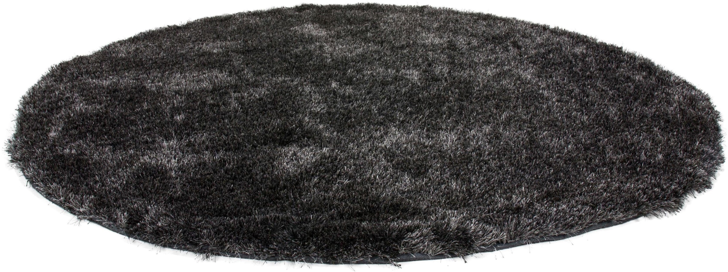calo-deluxe Hochflor-Teppich »Masada 900«, rund, 40 mm Höhe, Wohnzimmer