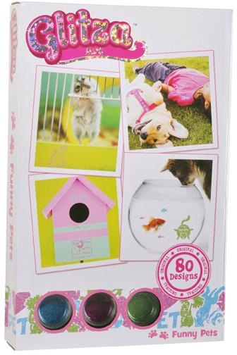 Image of Knorrtoys® Kreativset »GLITZA Starter Set Funny Pets«, (Set), Für alle Oberflächen geeignet bei Ackermann Versand Schweiz