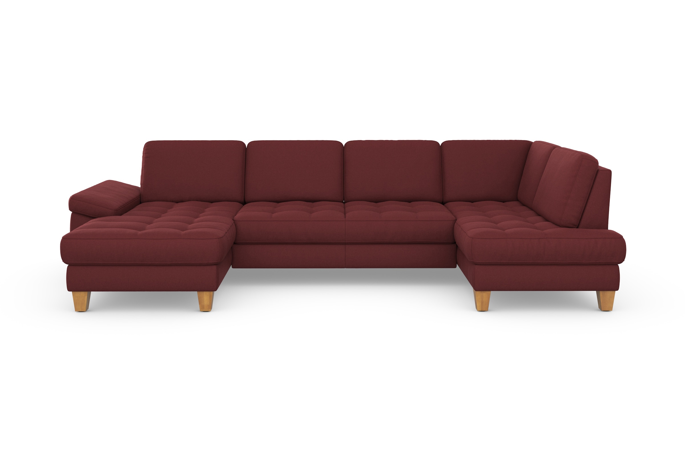 sit&more Paysage de salon »Westham U-Form« wahlweise mit Bettfunktion, Bettkasten, Sitztiefenverstellung