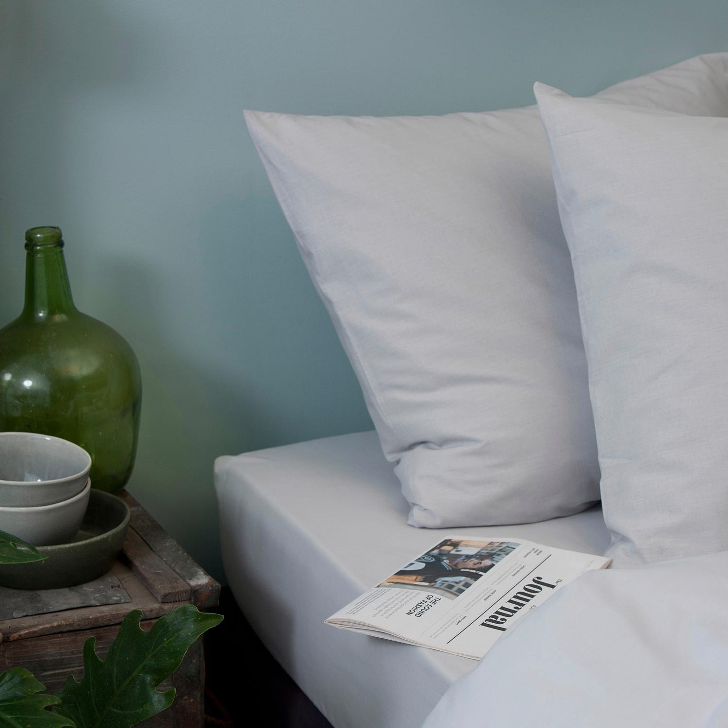 Cinderella Bettwäsche »Weekend in Gr. 135x200, 155x220 oder 200x200 cm« 2 Stk. tlg. Bettwäsche aus Baumwolle, Bettwäsche mit Reissverschluss