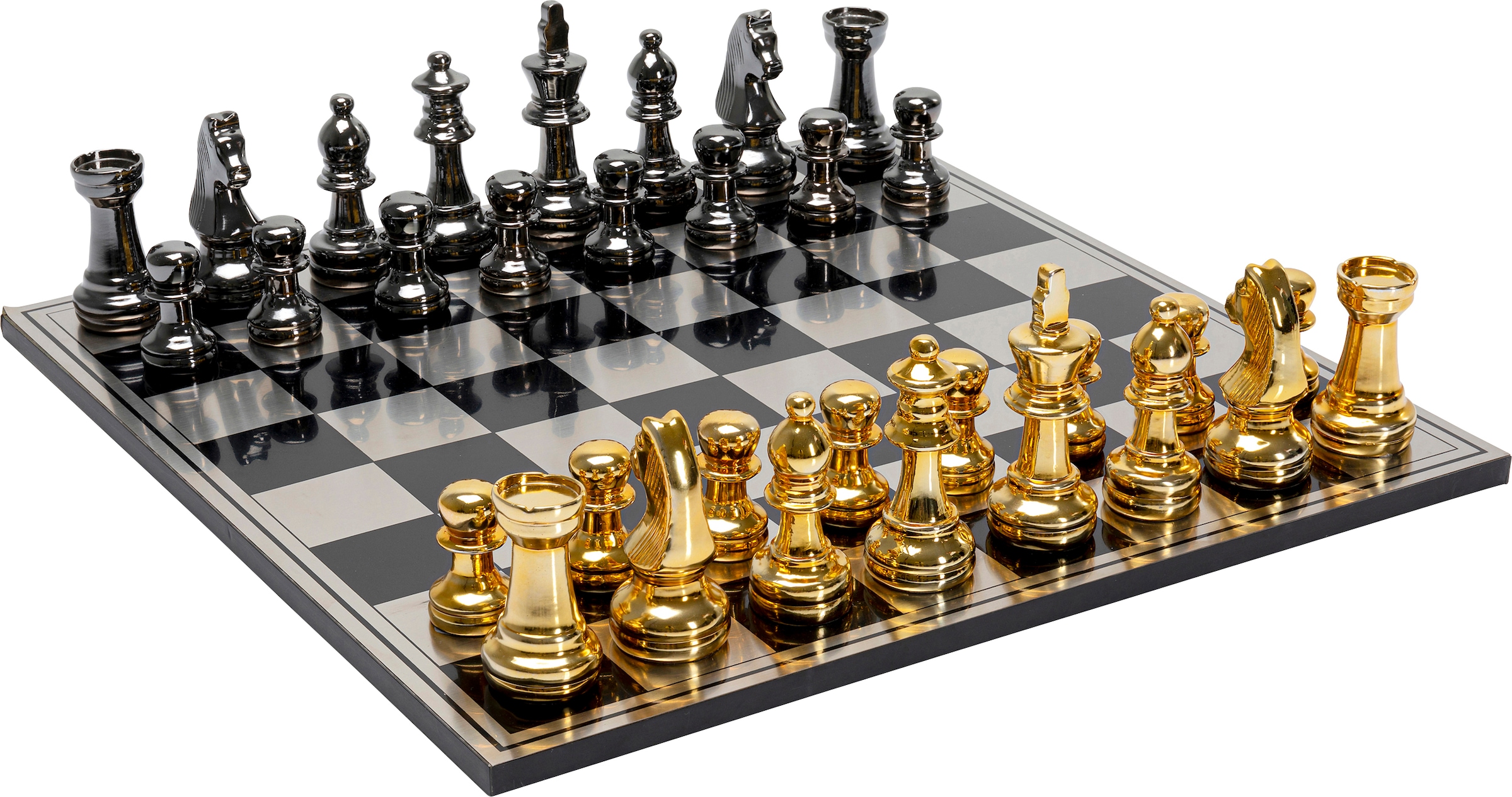 Kare Design Objet décoratif »Deko Objekt Chess 60x60cm«