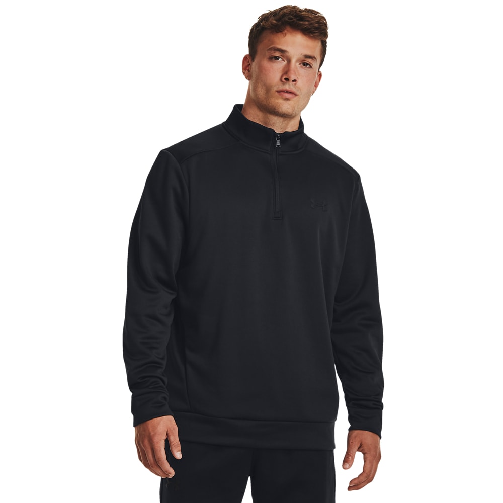 Image of Under Armour Sweatshirt "UA ARMOUR FLEECE 1/4 ZIP", sportlicher Stil, für Sportmode und aktive Freizeit, 1/4-Zip