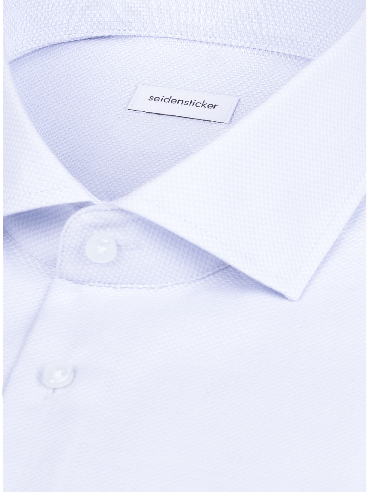 seidensticker Businesshemd »Schwarze Rose« Slim 1/1 Kentkragen Struktur