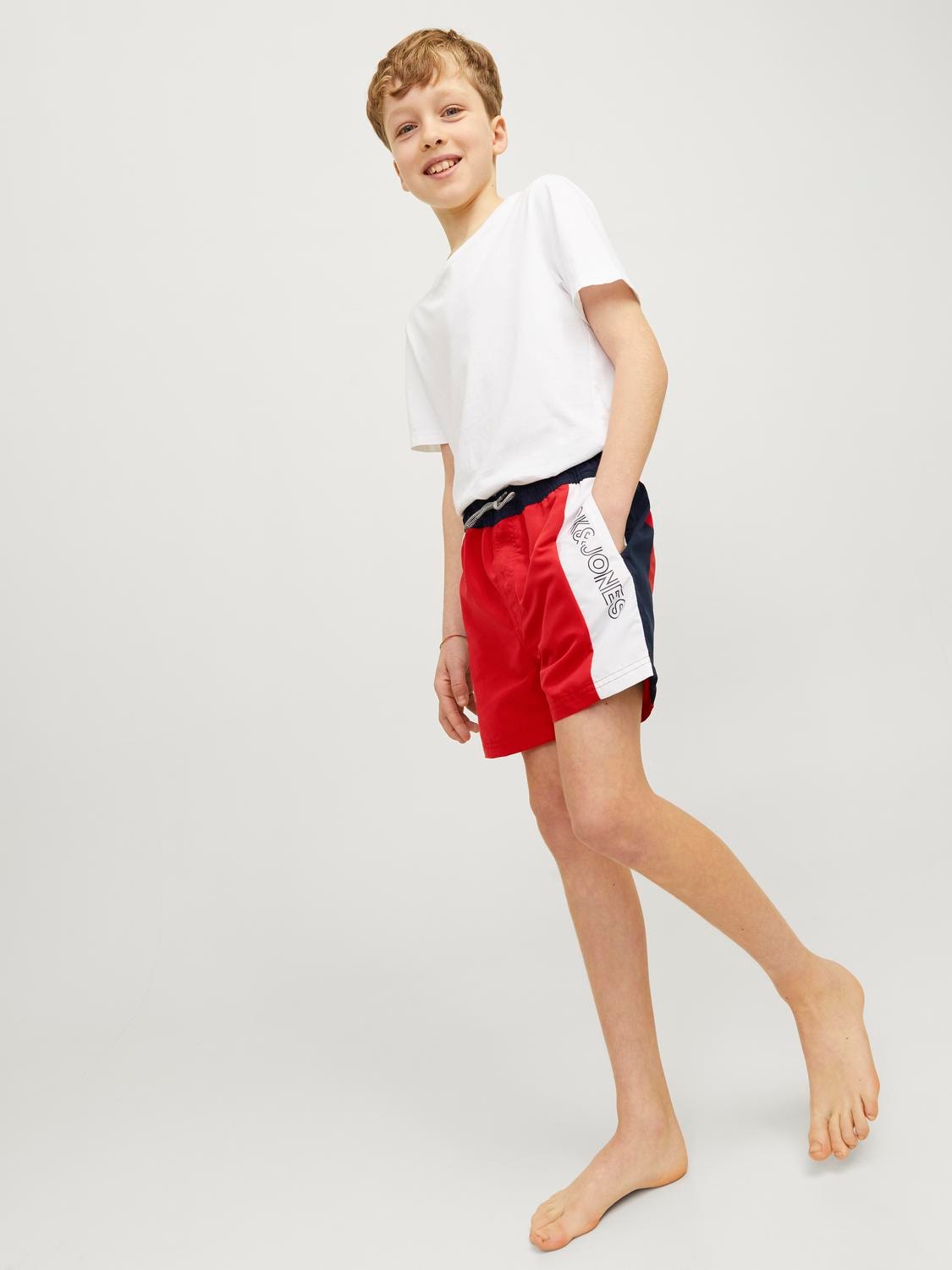 Badeshorts »JPSTFIJI JJSWIM COLORBLOCKING LY JNR«