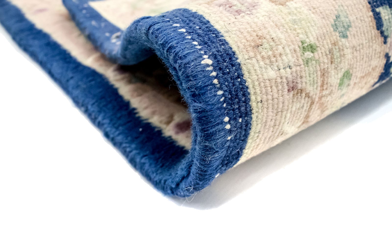 morgenland Wollteppich »China Teppich handgeknüpft blau«, rechteckig  acheter confortablement