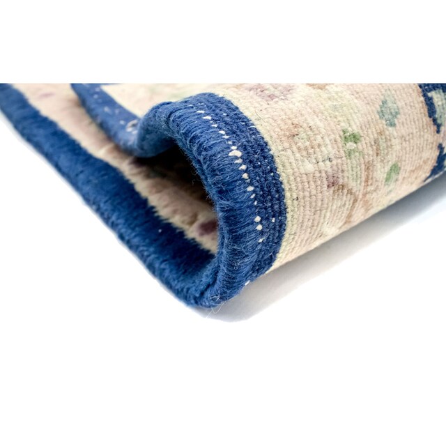 »China confortablement morgenland blau«, rechteckig Teppich acheter handgeknüpft Wollteppich