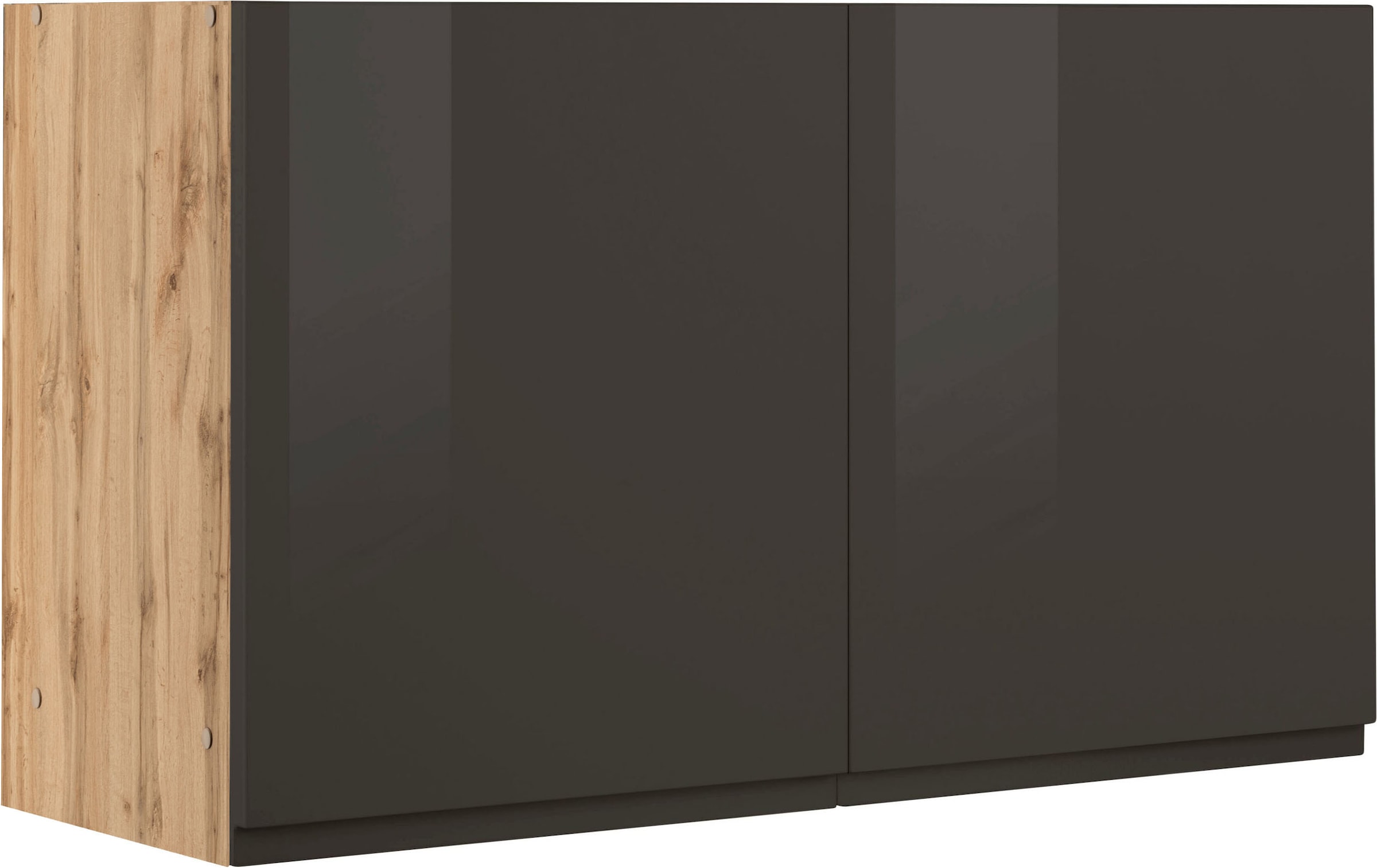 Image of KOCHSTATION Hängeschrank "KS-Virginia,neu in verbesserter Ausführung" Stauraum, Softclose, Breite 100 cm, 2 Türen, gedämpfte Scharniere