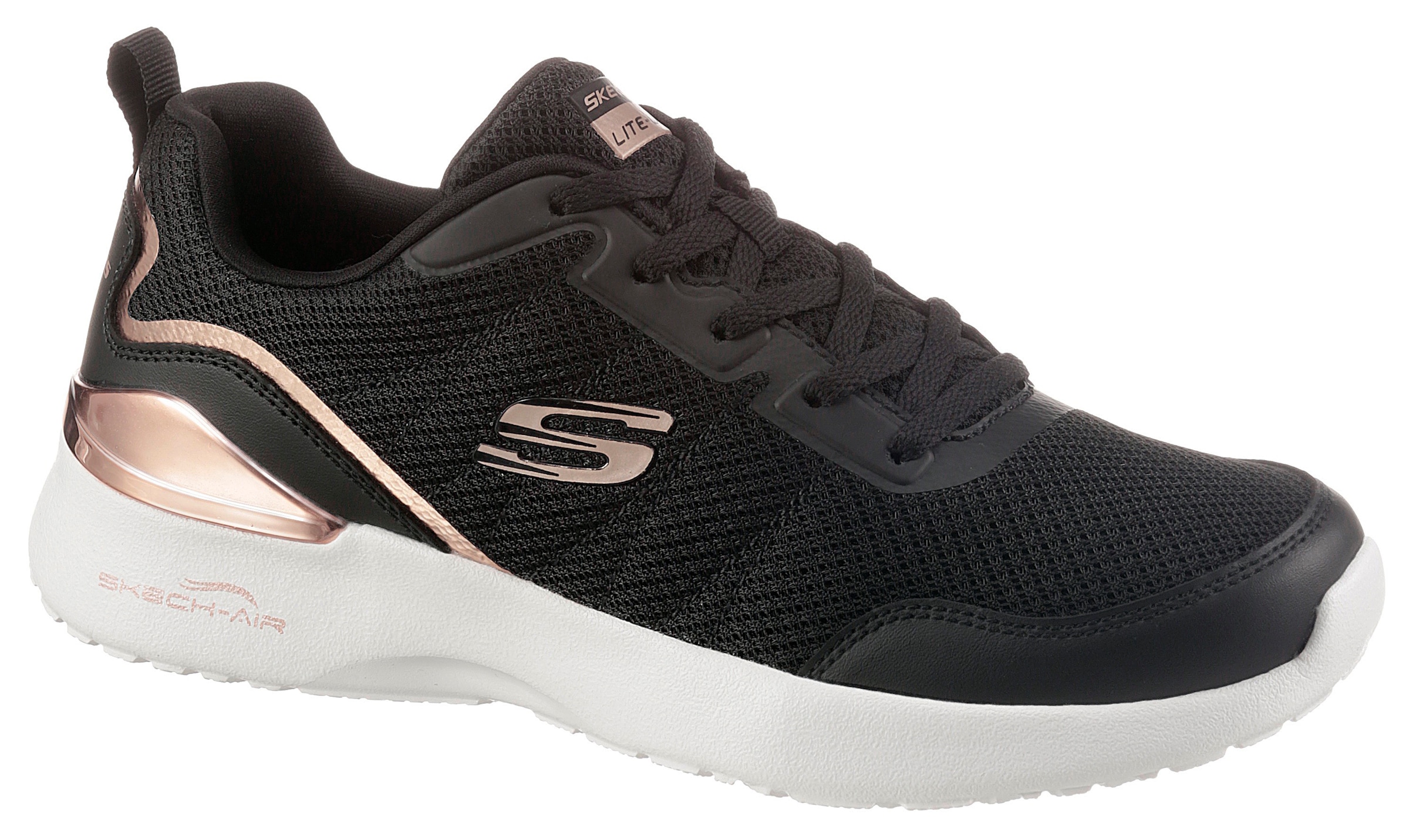 Skechers Sneaker »SKECH-AIR DYNAMIGHT«, mit Metallic-Details, Freizeitschuh, Halbschuh, Schnürschuh-Skechers 1