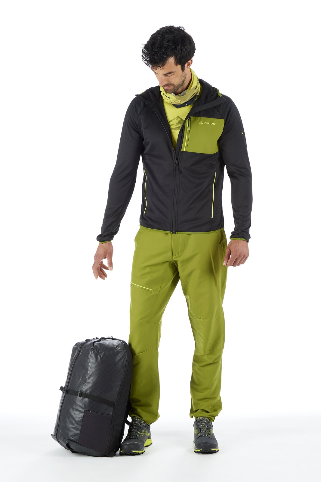 VAUDE Fleecejacke »MEN'S TEKOA FLEECE JACKET II« mit Kapuze für Sport- und Outdoormode, mit Kapuze