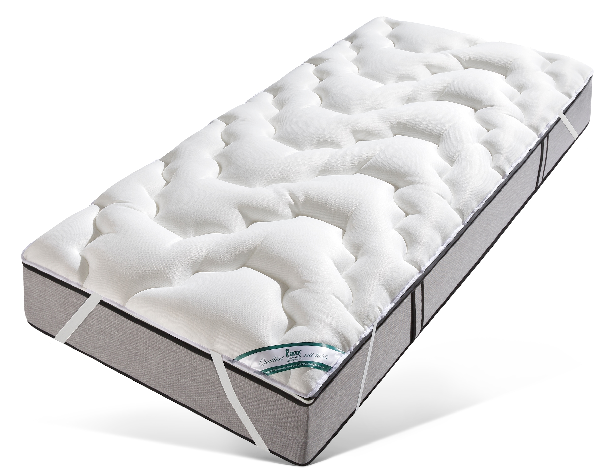 Image of fan Matratzenauflage "Boxspring, Boxspring Matratzenauflage" Auflage für Matratzen in 80x200, 180x200, 200x200 und weiteren Grössen