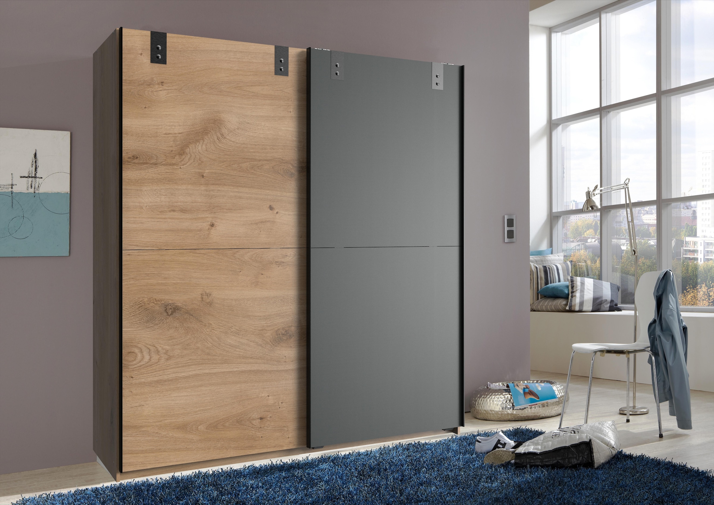Image of Wimex Schwebetürenschrank "Cardiff"