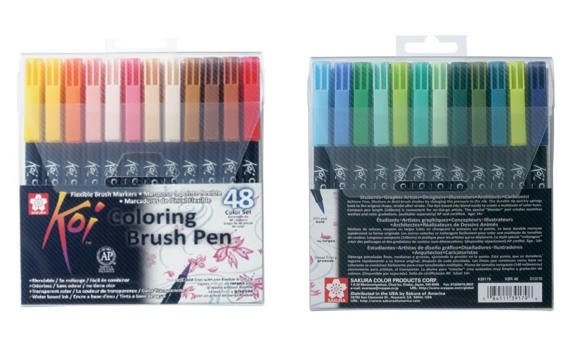 Faserstift »Koi Coloring Colo«, Wasservermalbar