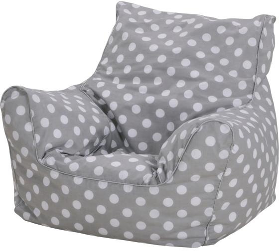 Image of Knorrtoys® Sitzsack »Dots, Grey«, für Kinder; Made in Europe bei Ackermann Versand Schweiz