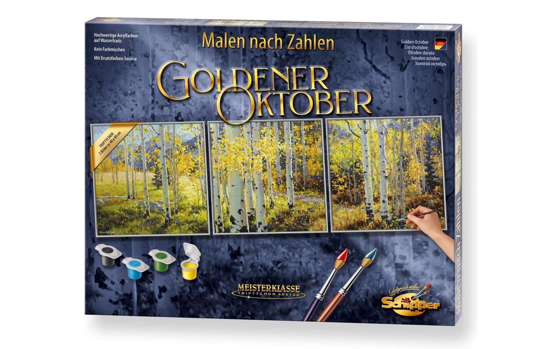 Image of Schipper Malen nach Zahlen »Goldfarbenener« bei Ackermann Versand Schweiz