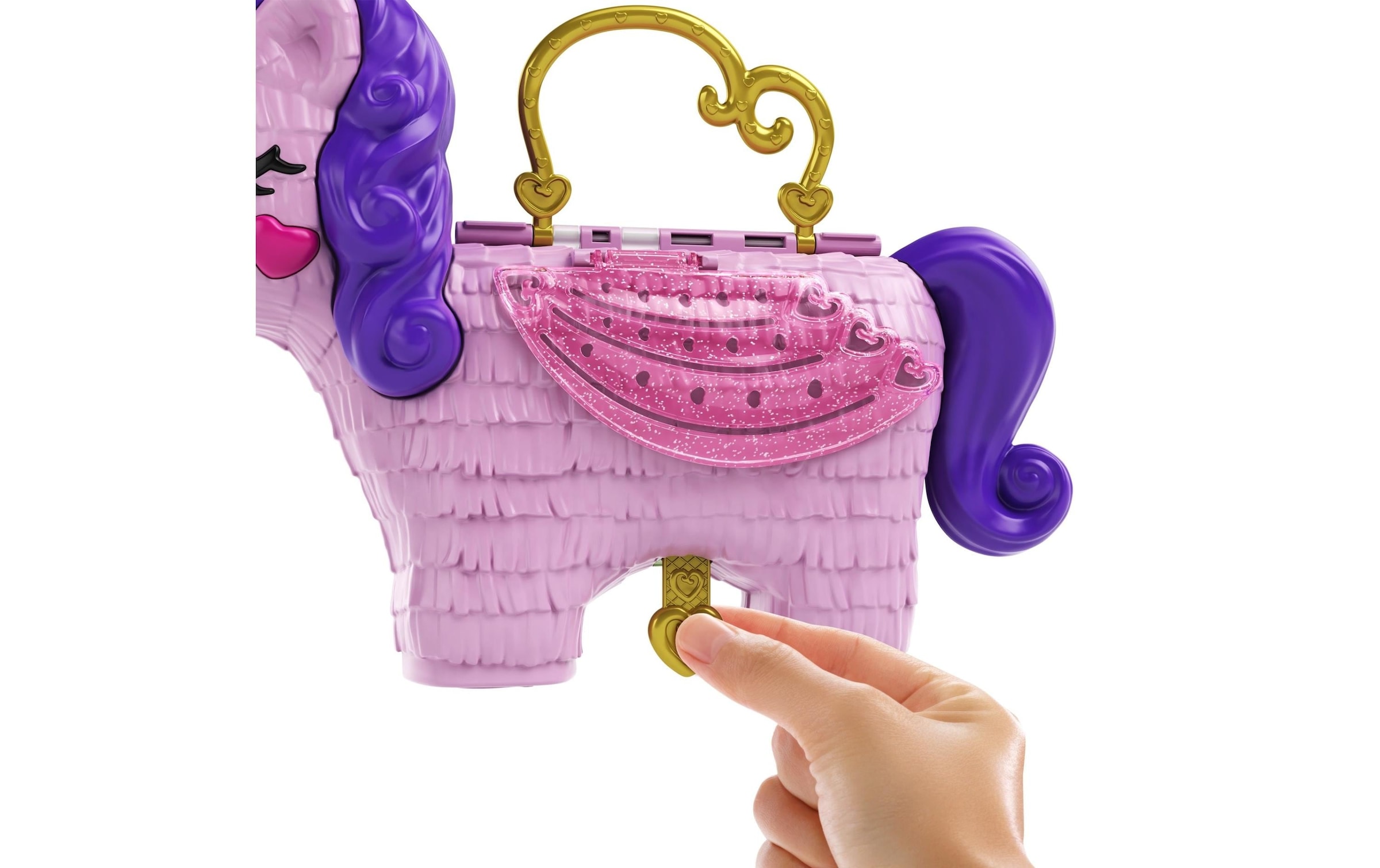 Polly Pocket Spielfigur »Pocket Einhorn-Party Spielset«