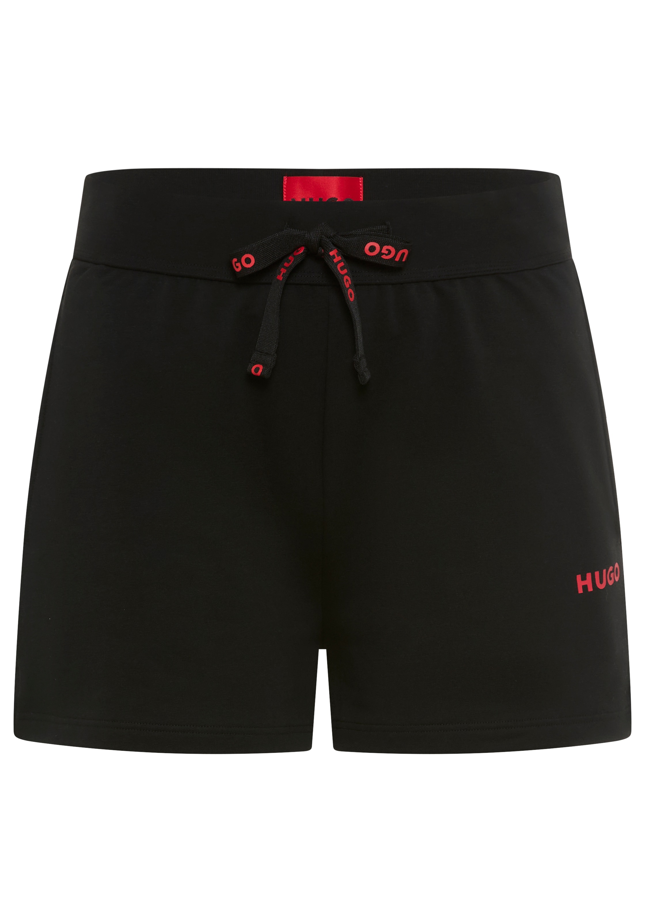 HUGO Underwear Sweatshorts  elastischer Bund, kontrastfarbene Details, normale Passform