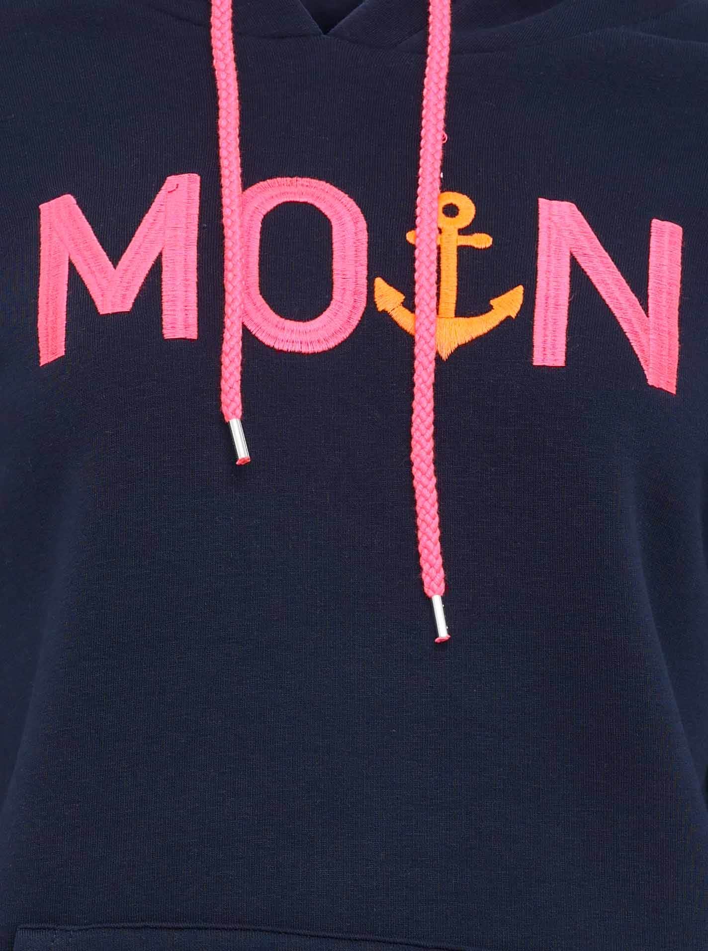 Zwillingsherz Hoodie »"Rahel"«, Mit Kontrastbündchen und Fronttasche