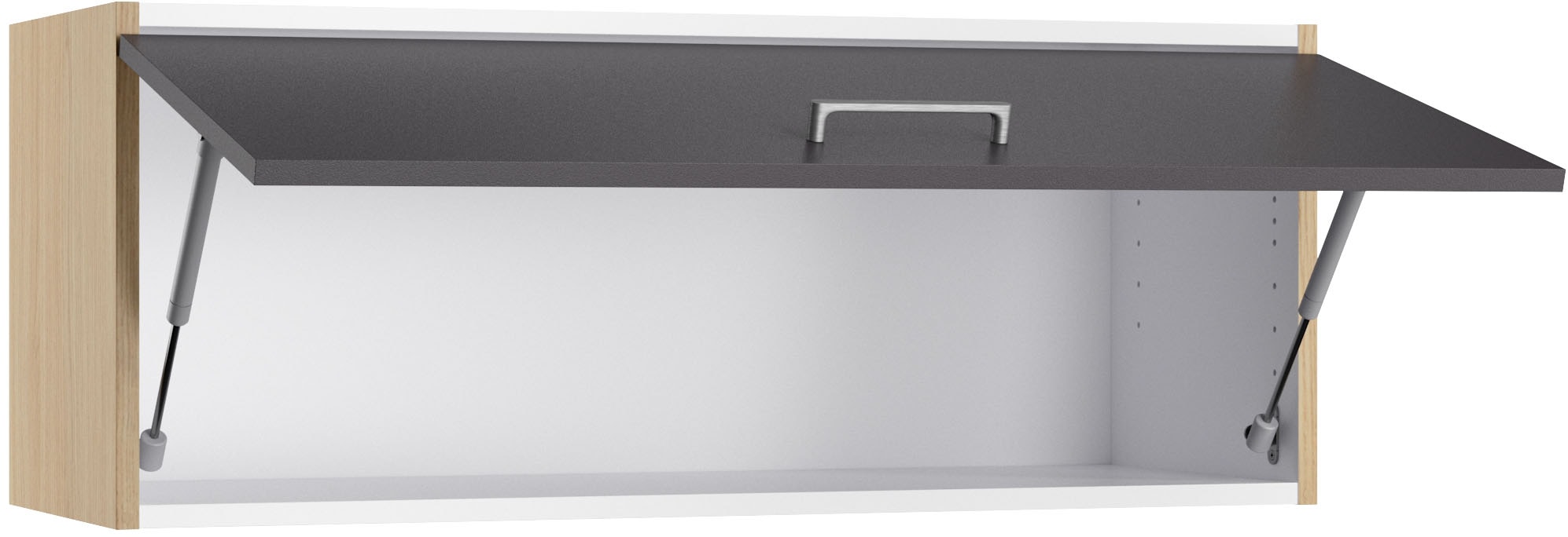 KOCHSTATION Armoire suspendue à abattant »KS-Lucy« Breite 90 cm, mit 1 Klappe inkl. Gasdruckdämpfer