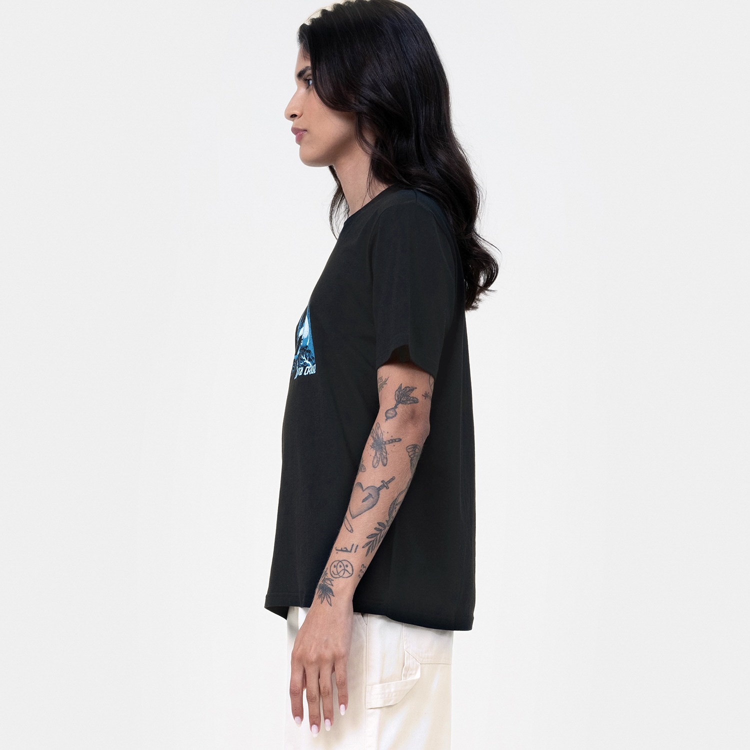 Santa Cruz T-Shirt »WOODLAND MINI STRIP FRONT T-SHIRT« 1 Stk. tlg.