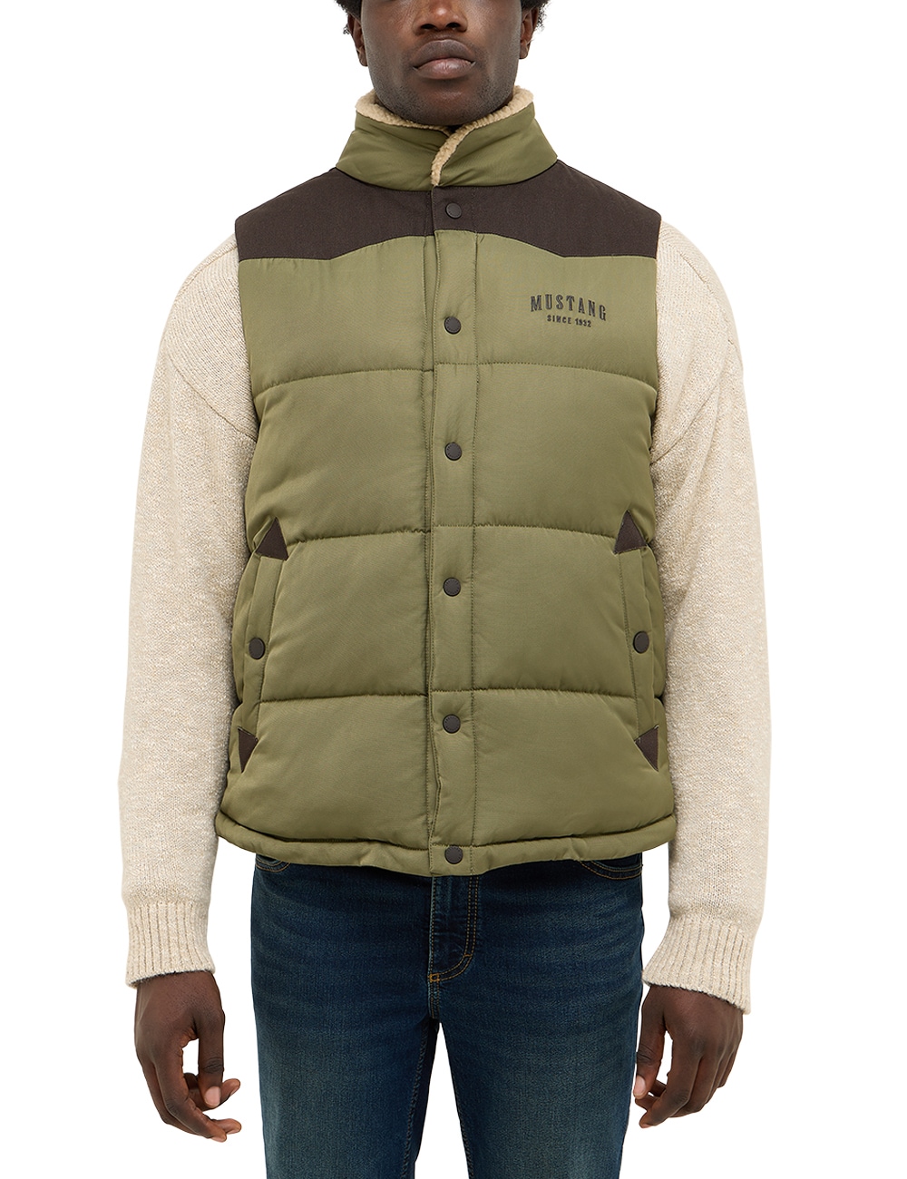 Image of MUSTANG Kurzweste "Herren Style Dublin"