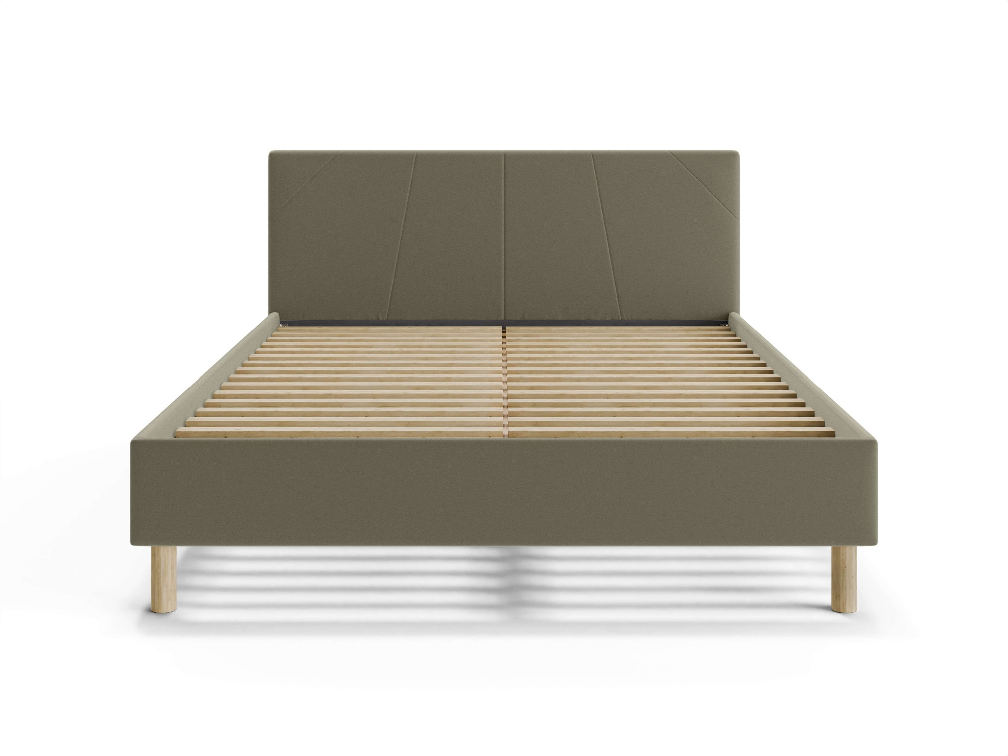 Home affaire Collection Lit rembourré »Albybyn, Bettgestell mit Kopfteil und Lattenrost, in 2 Breiten« sans tiroir lit ni matelas, en 2 largeurs - 140 et 160 cm