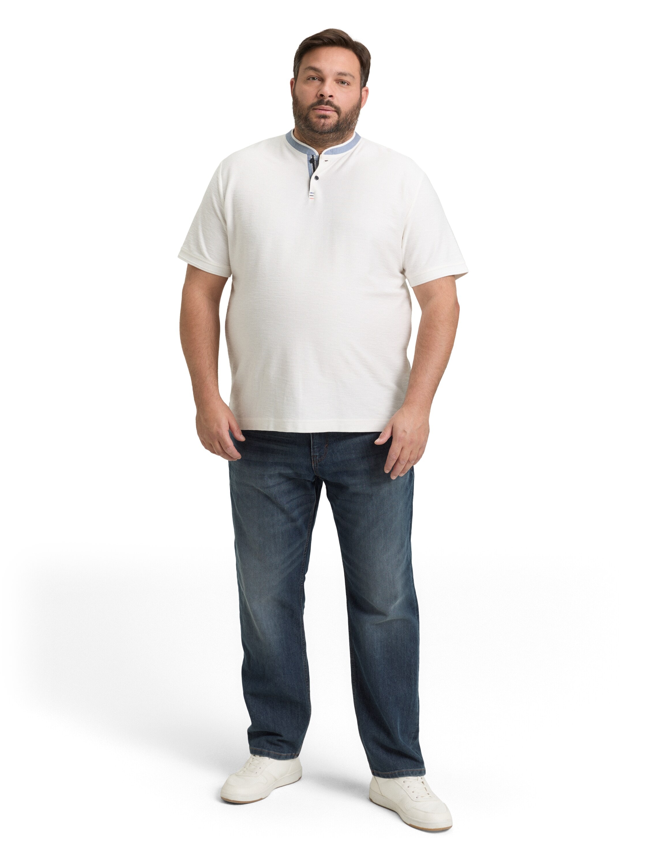 TOM TAILOR PLUS 5-Pocket-Jeans mit Stretch / Grosse Grössen