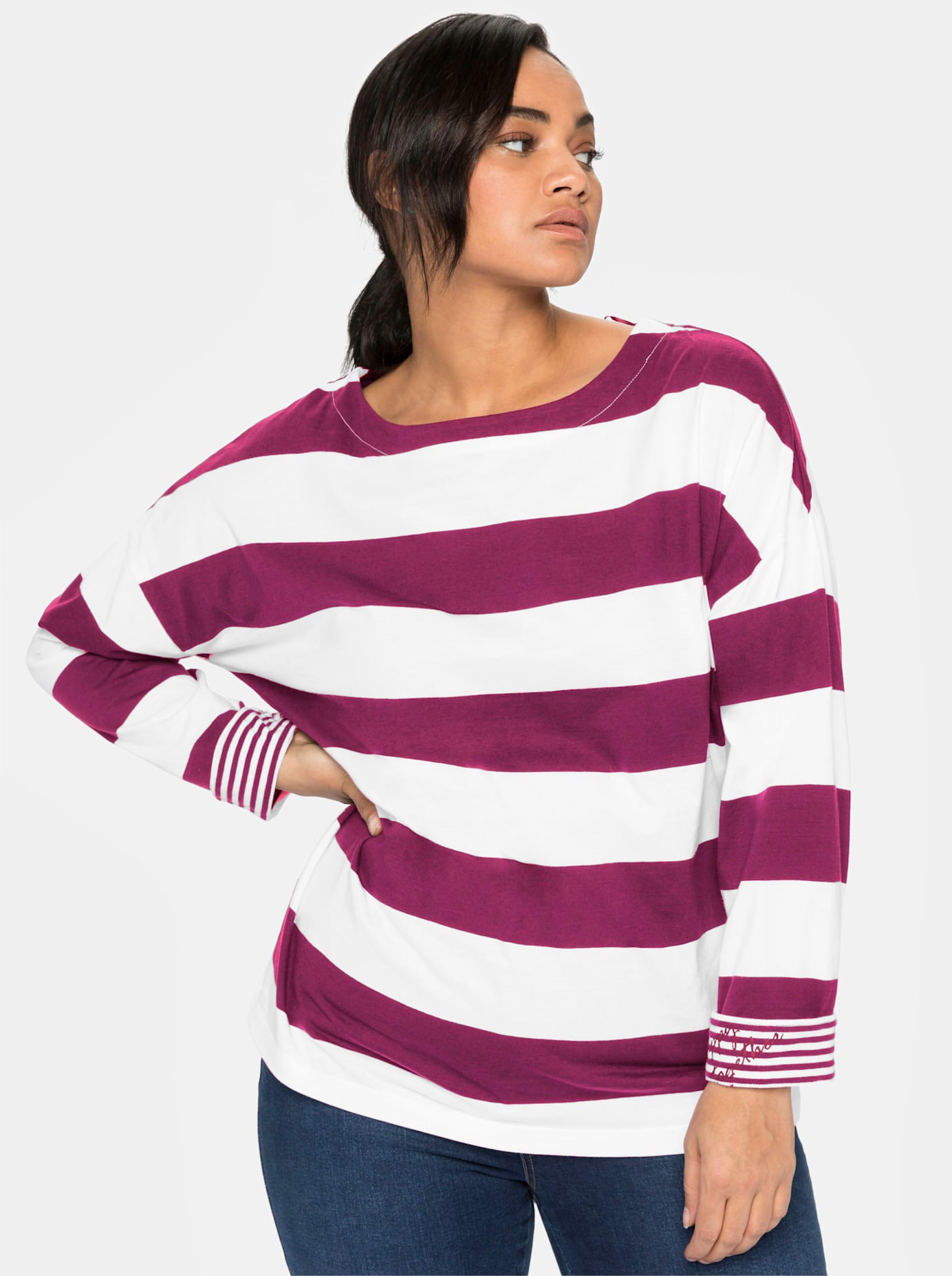 Image of Sheego Langarmshirt "Langarmshirt" 1