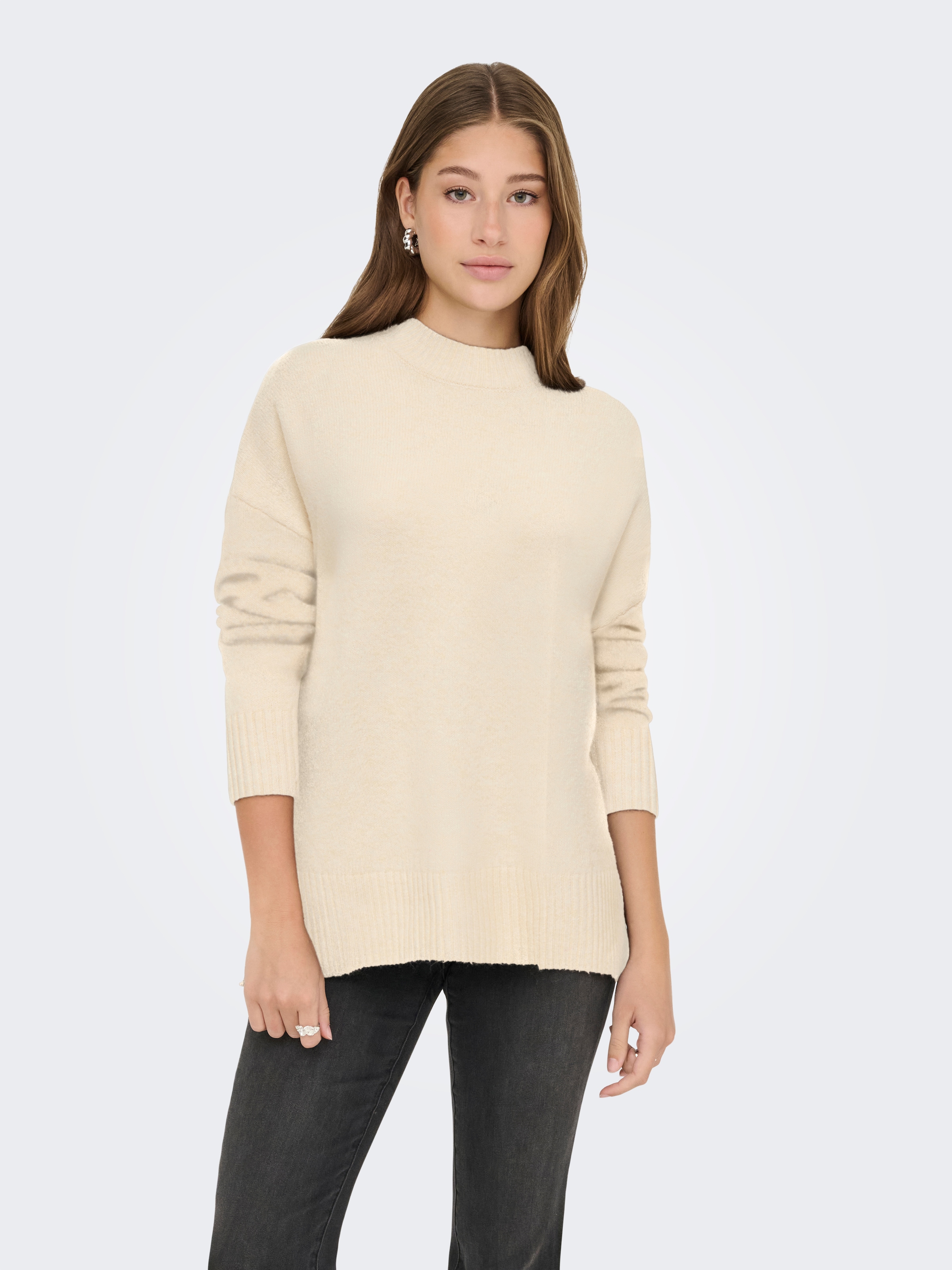 Image of ONLY Strickpullover "ONLHAZEL LS HIGHNECK OVERS PULL KNT NOOS"