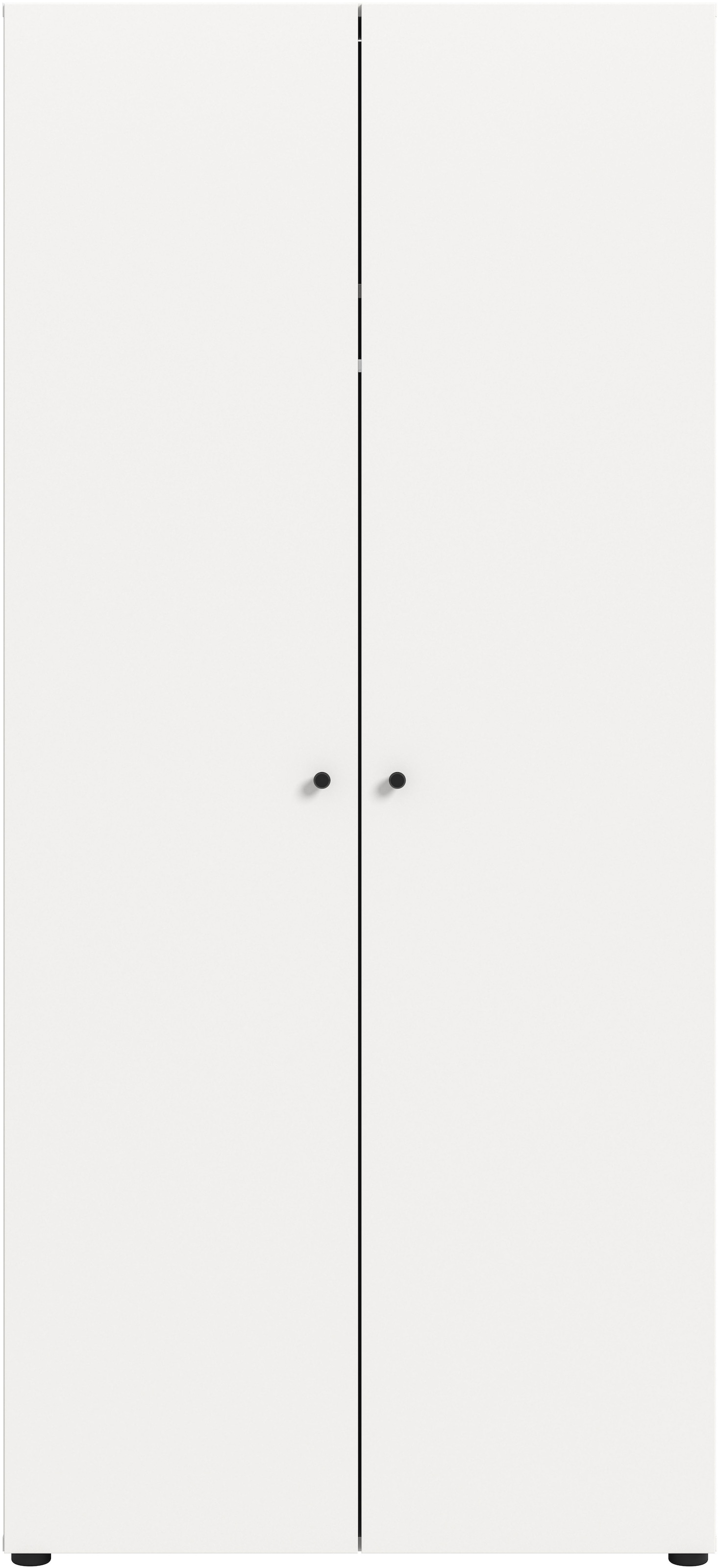 Home affaire Kleiderschrank »BILLINGS, TOPSELLER!, Schlafzimmerschrank, Schrank, Garderobenschrank« OTTO BESTSELLER, Garderobe & Schlafzimmer,  Breite 80cm, weiss, 2-türig, inkl. 1 Kleiderstange und 1 Ablageboden