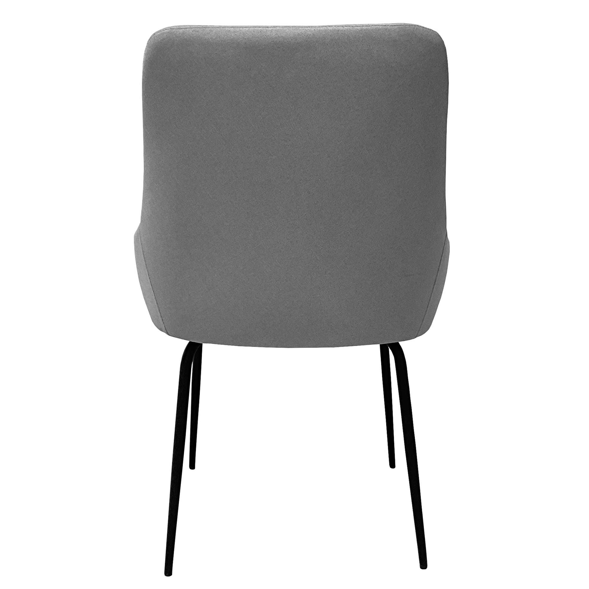 GOODproduct Esszimmerstuhl »Cillian« () 1 Stk.pflegeleichter Webstoff, schwarze Metallbeine, Sitzbreite 46 cm