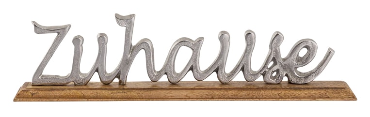 »Zuhause«, auf jetzt kaufen Metall, my Holz aus home Deko-Schriftzug