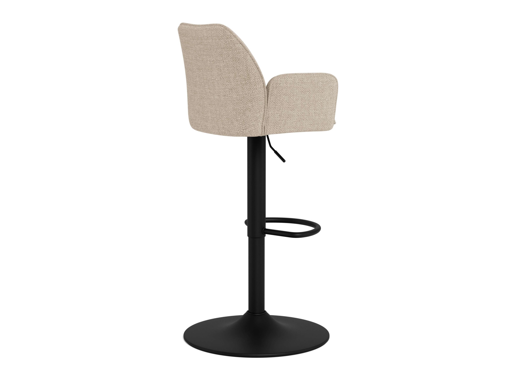 ACTONA GROUP Barhocker »Glenda, Hocker, Barstuhl« 1, 1 Stk. tlg. Stoffpolster, Armlehnen, Gaslift, Drehfunktion, FSC™